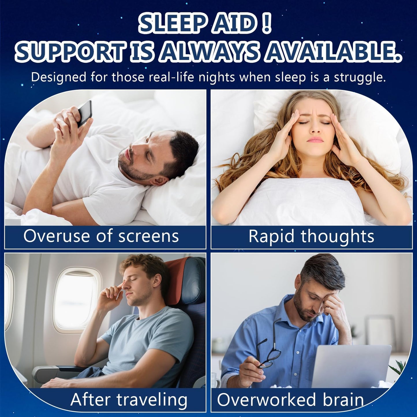 NEIOM Sleep Patches for Adults 60 Tablets
