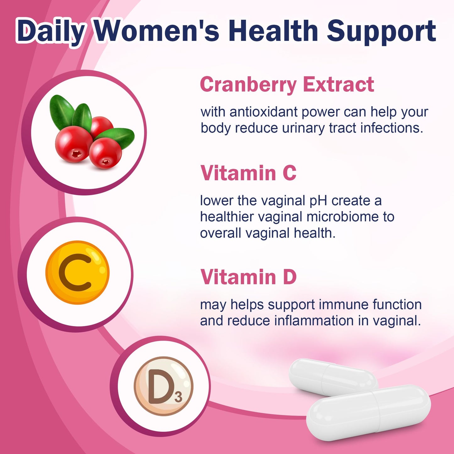 Nature Target Vaginal Probiotics for Women 90 Capsules
