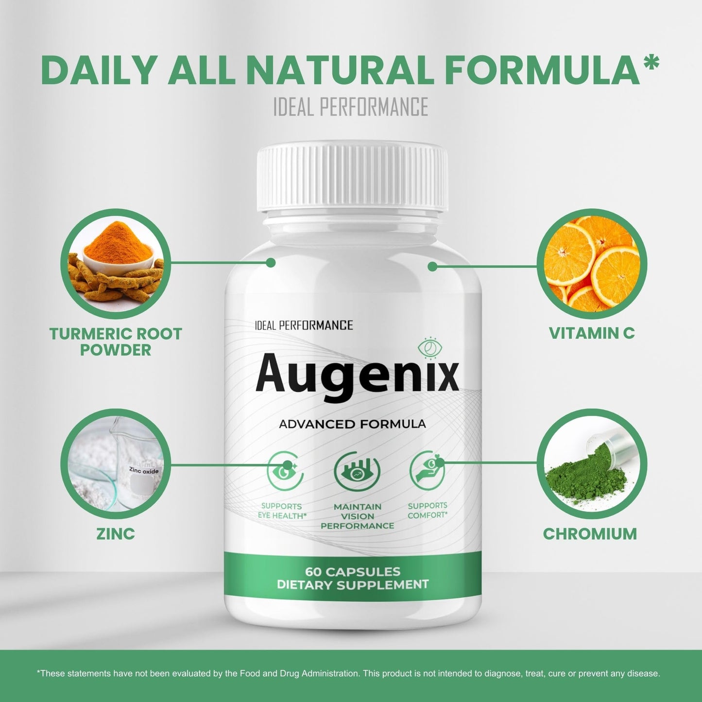IDEAL PERFORMANCE Augenix Capsule 300 Capsules