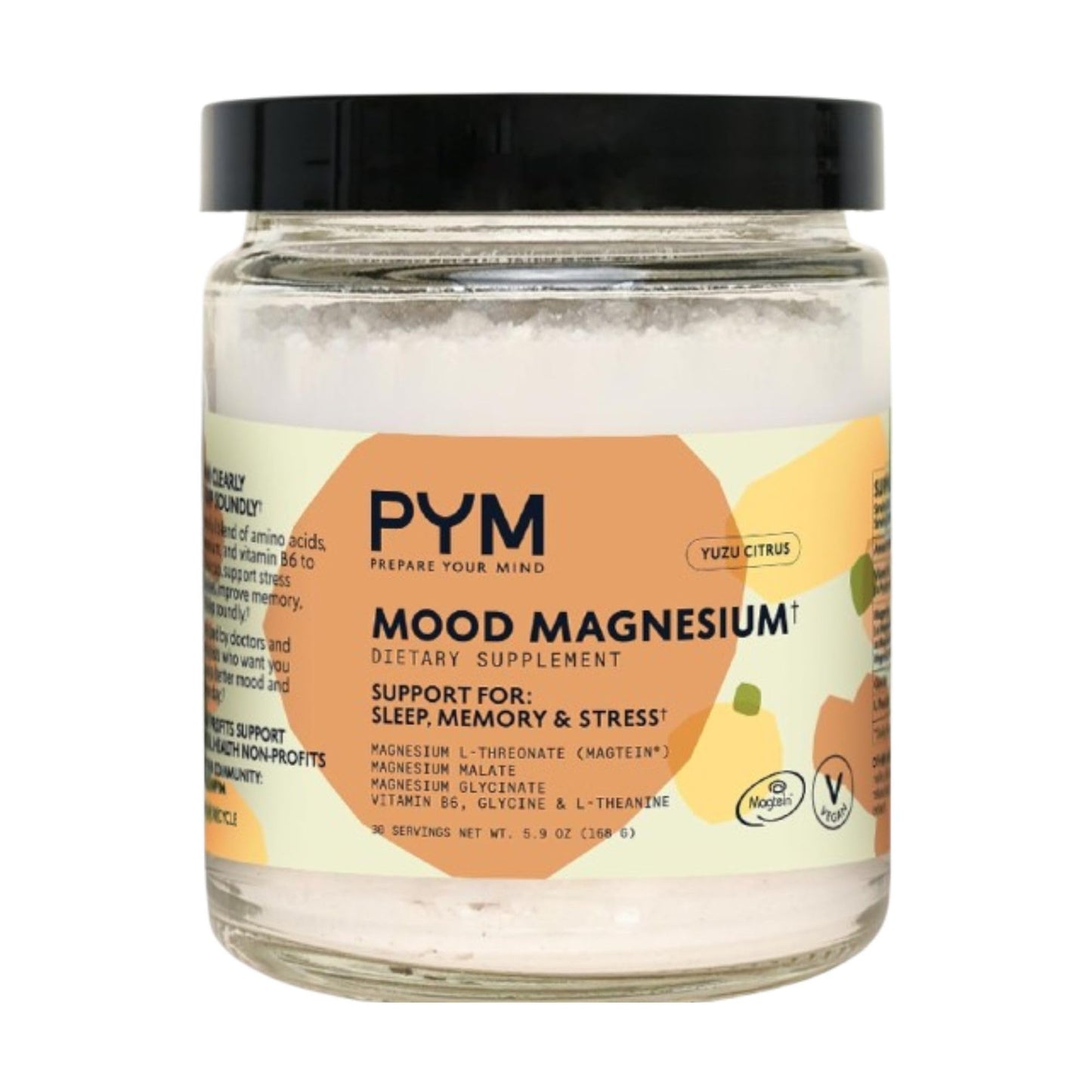 PYM Health Mood Magnesium Powder 5.9 Ounce