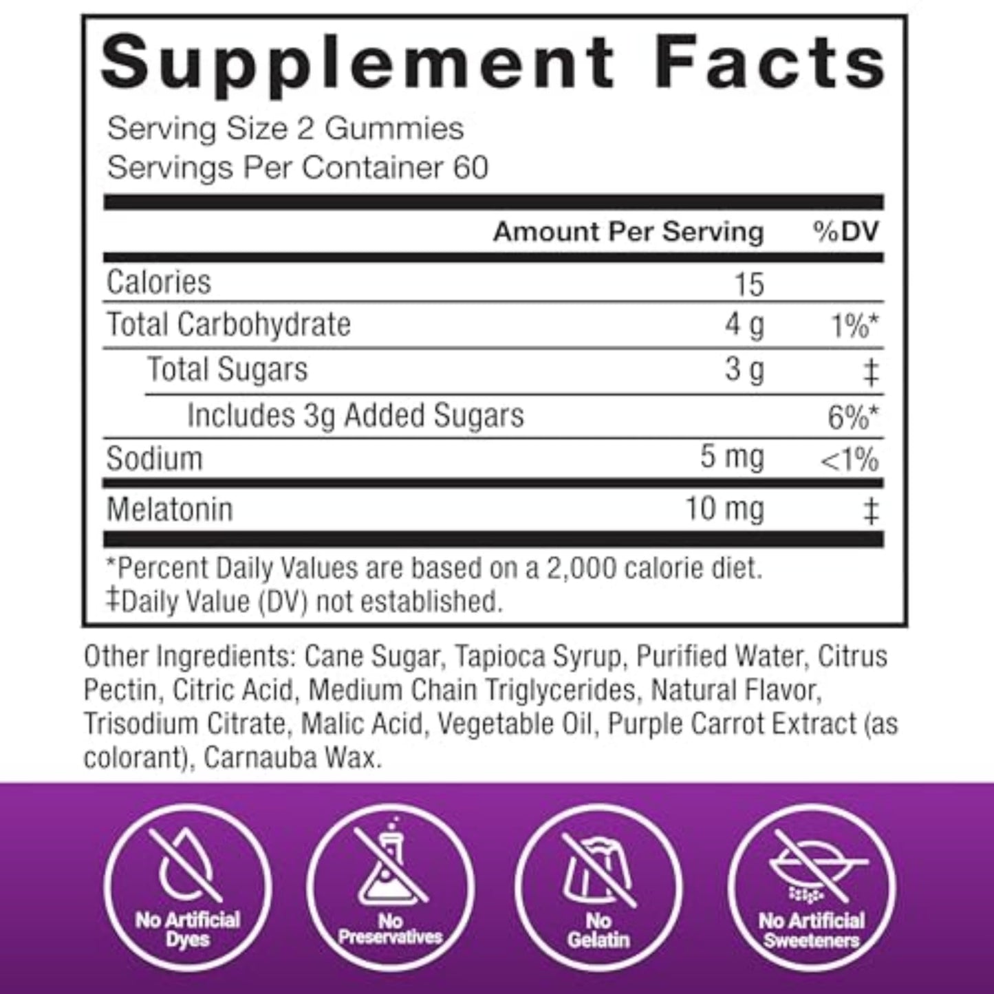 Force Factor Somnapure Gummies with Melatonin 120 Count