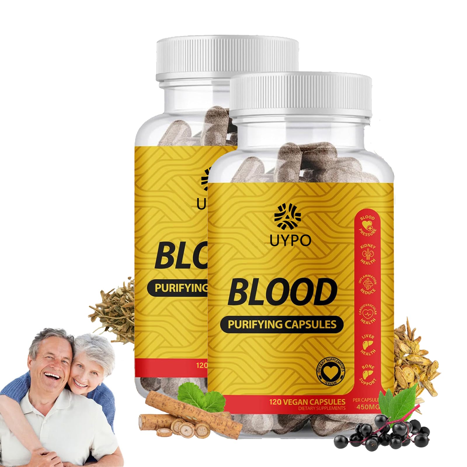 UYPO Blood Purifying Capsule 450 mg, 1 Count