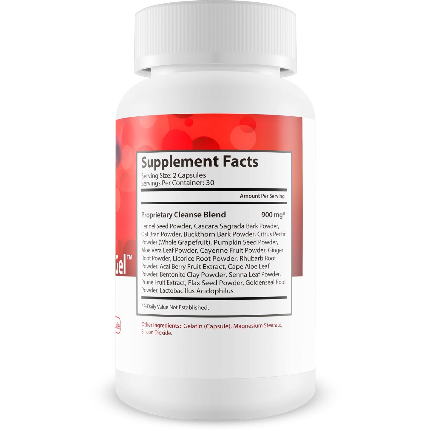 Happy Health Marketplace Slippery Gut Gel Colon Cleanse Capsules 60 Count
