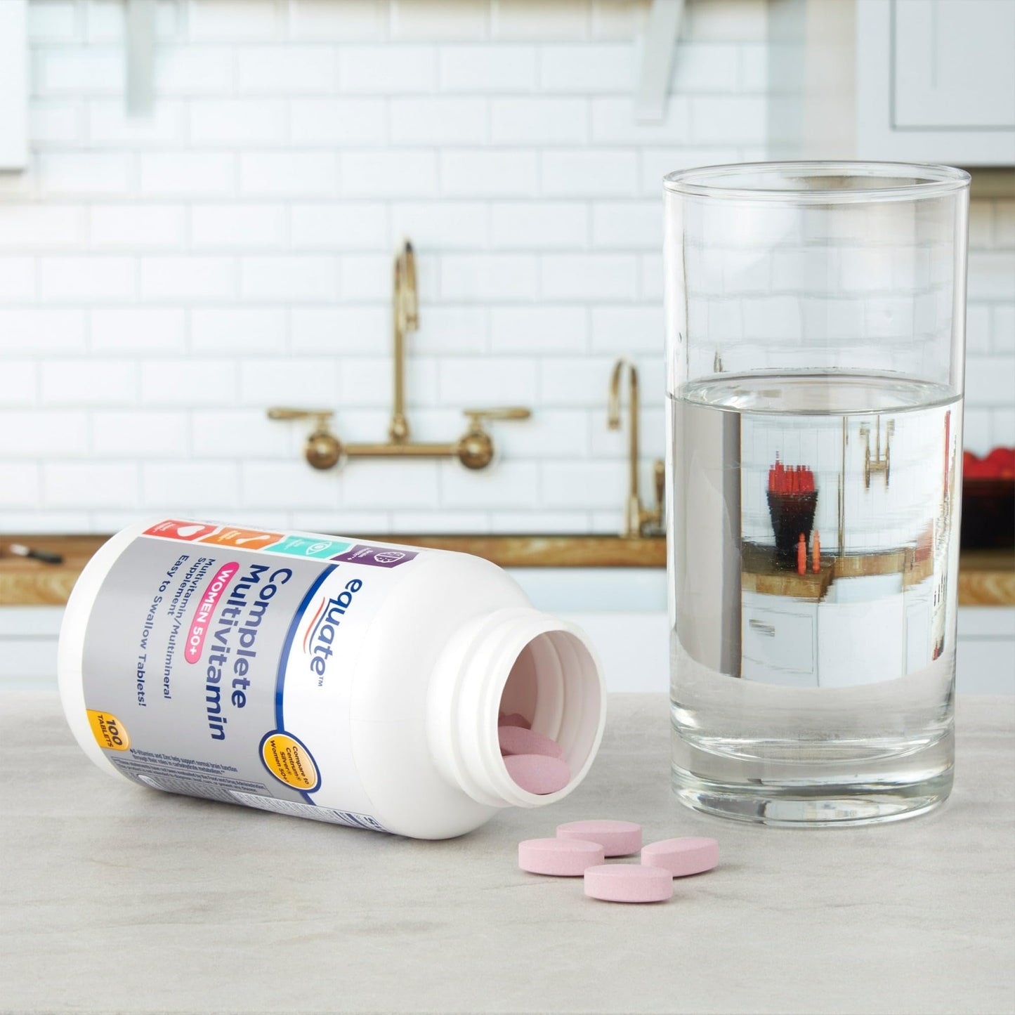 BASKETGOODS Equate Complete Multivitamin Tablets 100