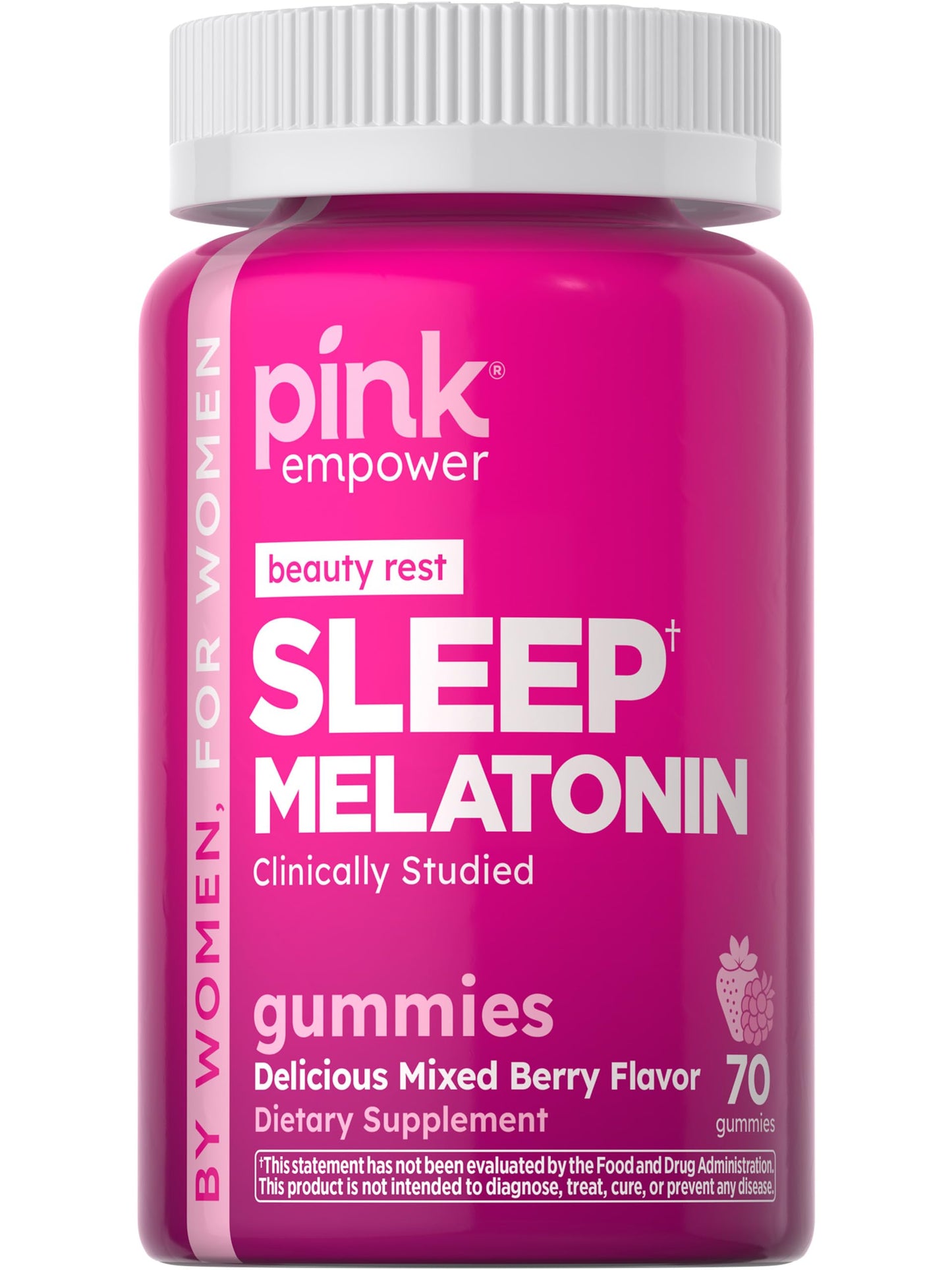 PINK Melatonin Gummies 70 Count