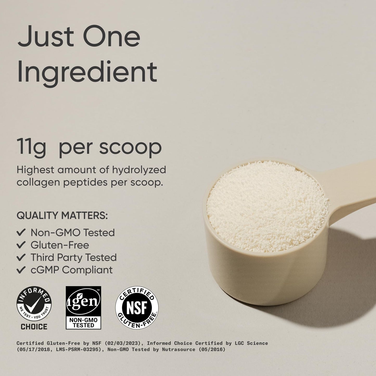 Sports Research Collagen Peptides Protein Powder, 32 Servings