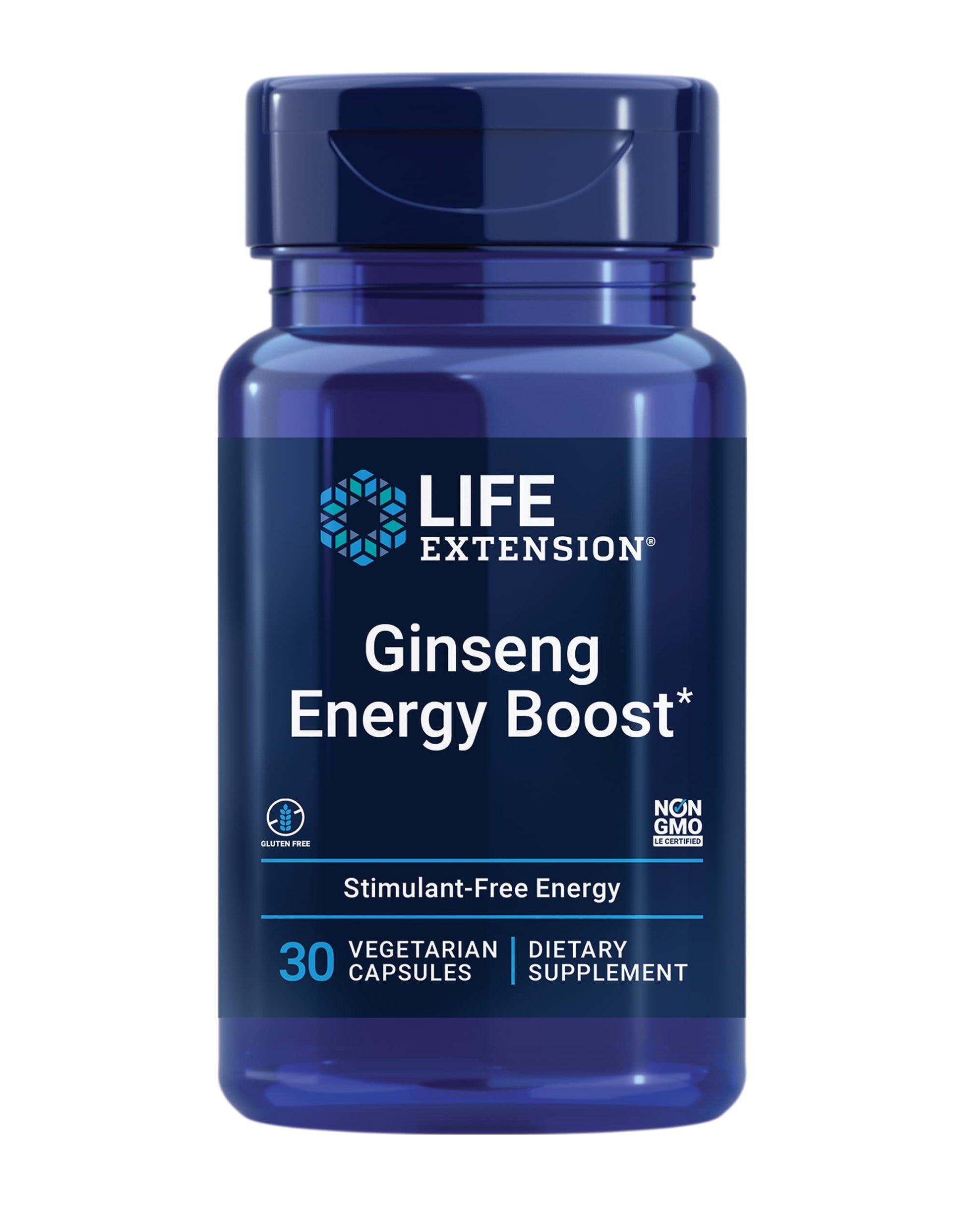 Life Extension Ginseng Energy Boost Capsule, 30 Capsules