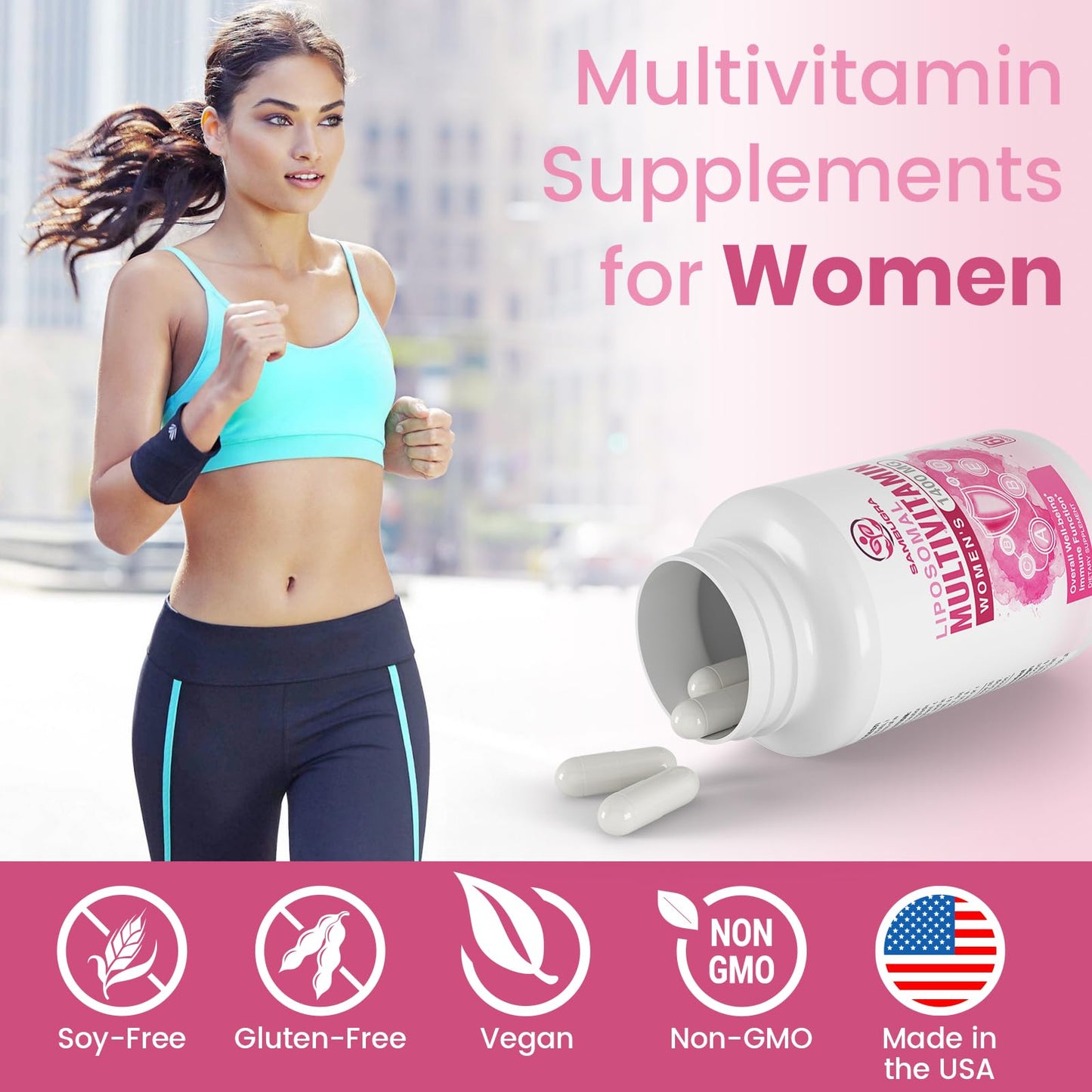 Sambugra Liposomal Multivitamin for Women 1400MG Capsule 120