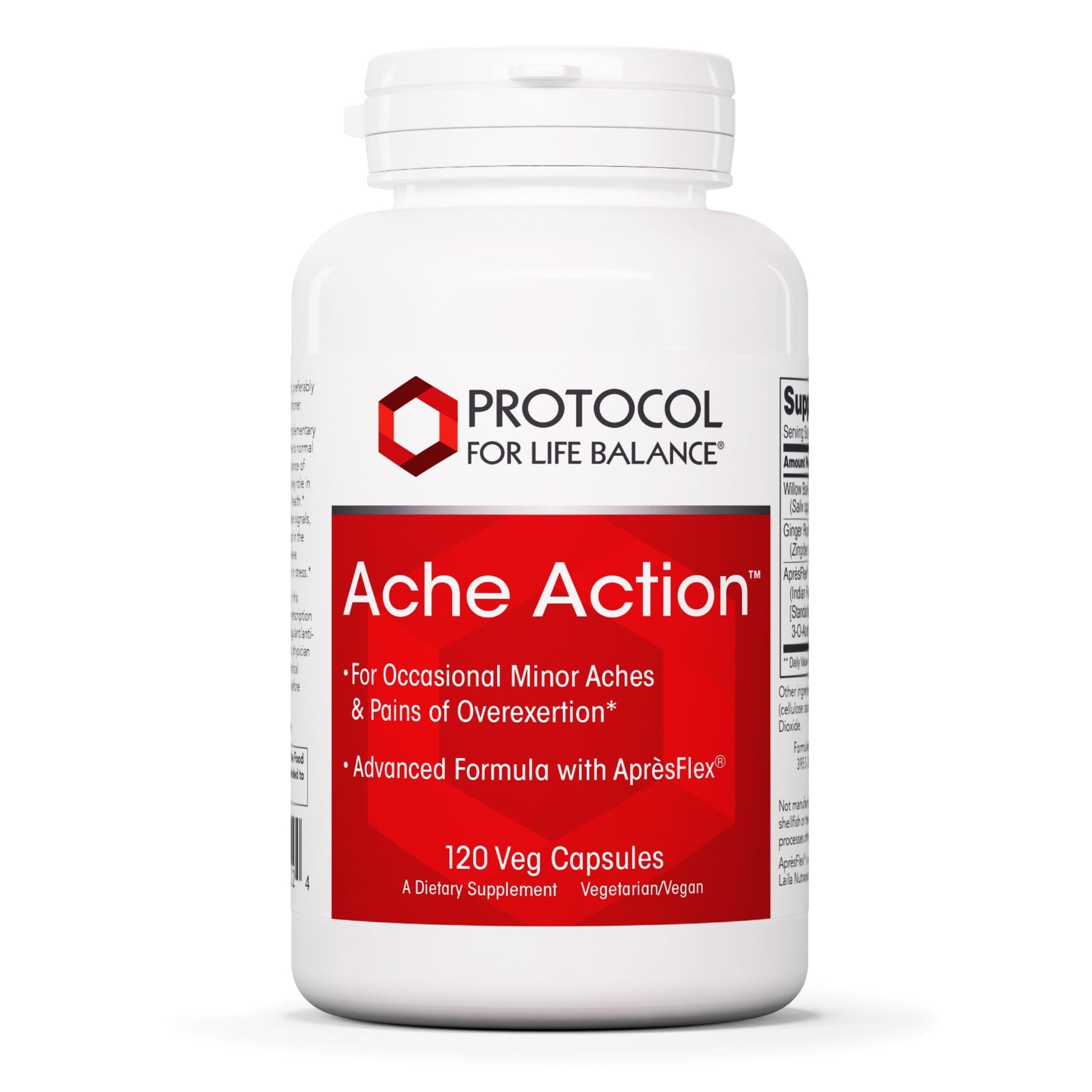 Protocol for Life Balance Ache Action - Joint Supplement for Women & Men Capsule 120
