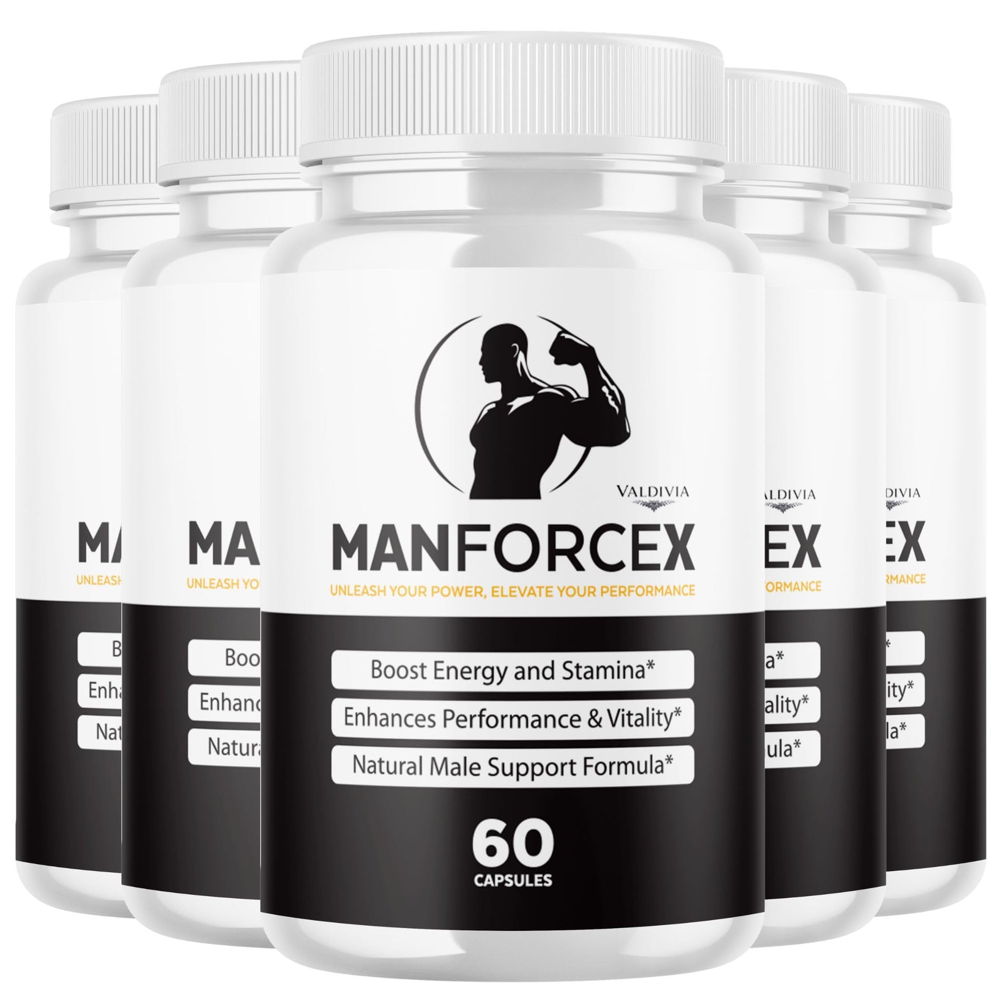 Valdivia Man Force X Capsules, 300 Capsules