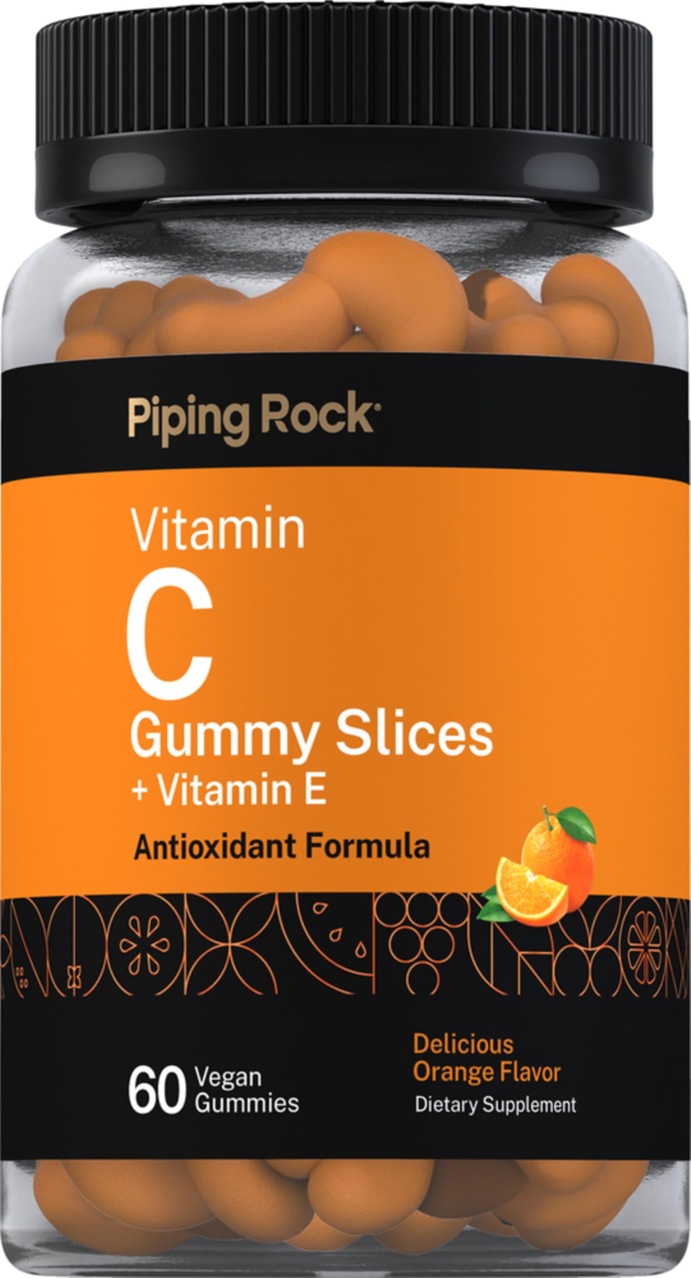 Piping Rock Vitamin C Gummies 60 Count