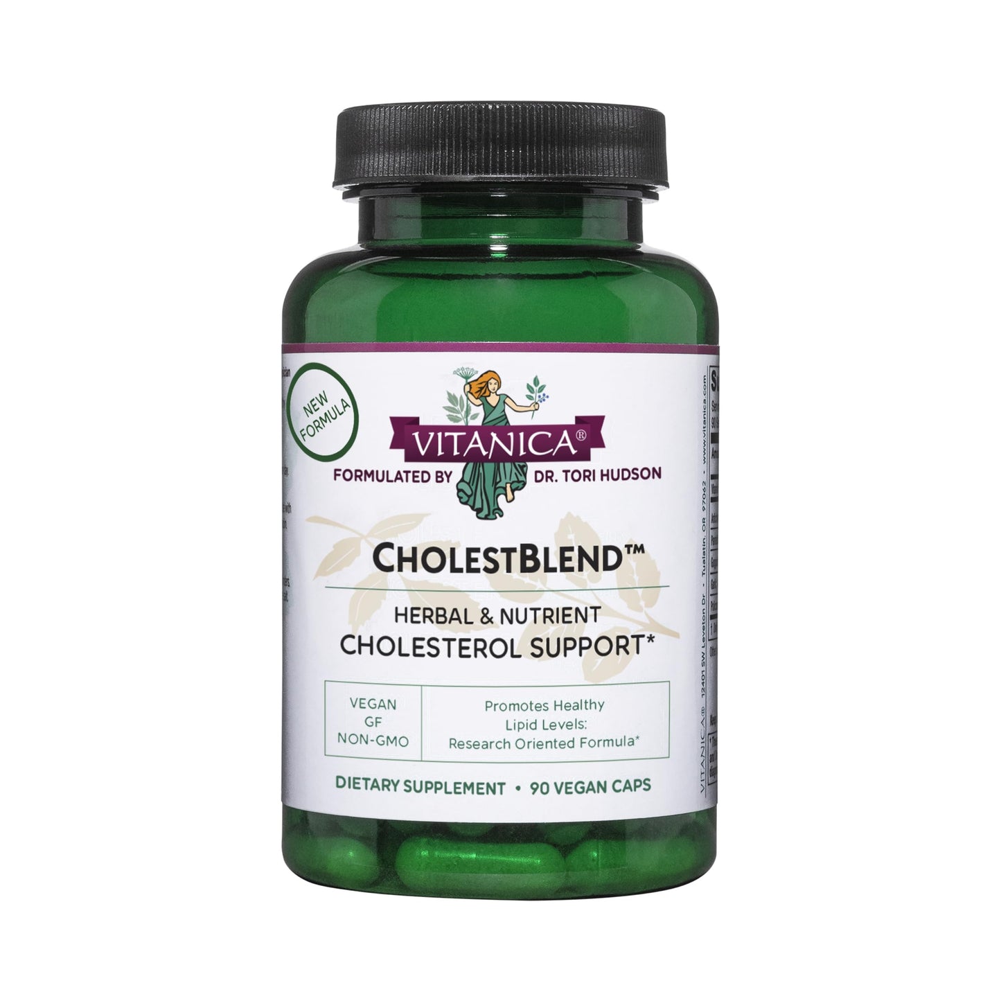 Vitanica Cholestblend Cholesterol Support Capsules, 90 Count