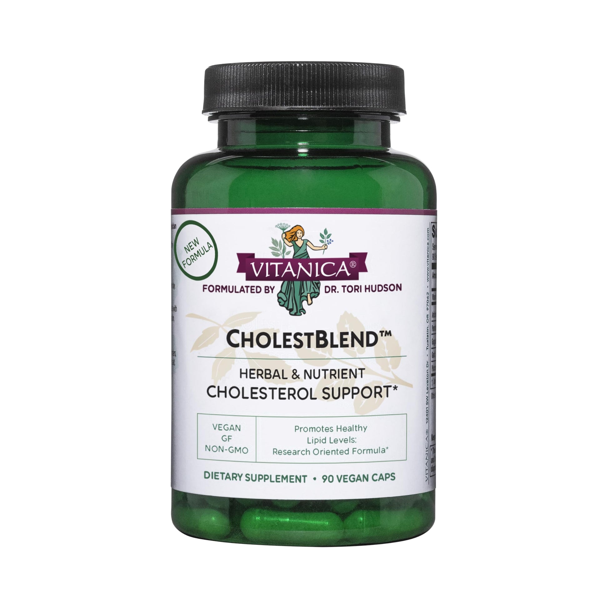 Vitanica Cholestblend Cholesterol Support Capsules, 90 Count
