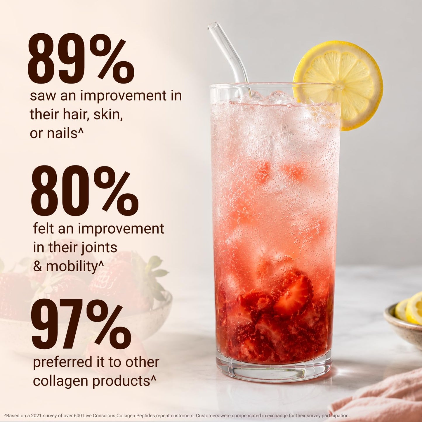 Live Conscious Collagen Peptides Powder 25.6