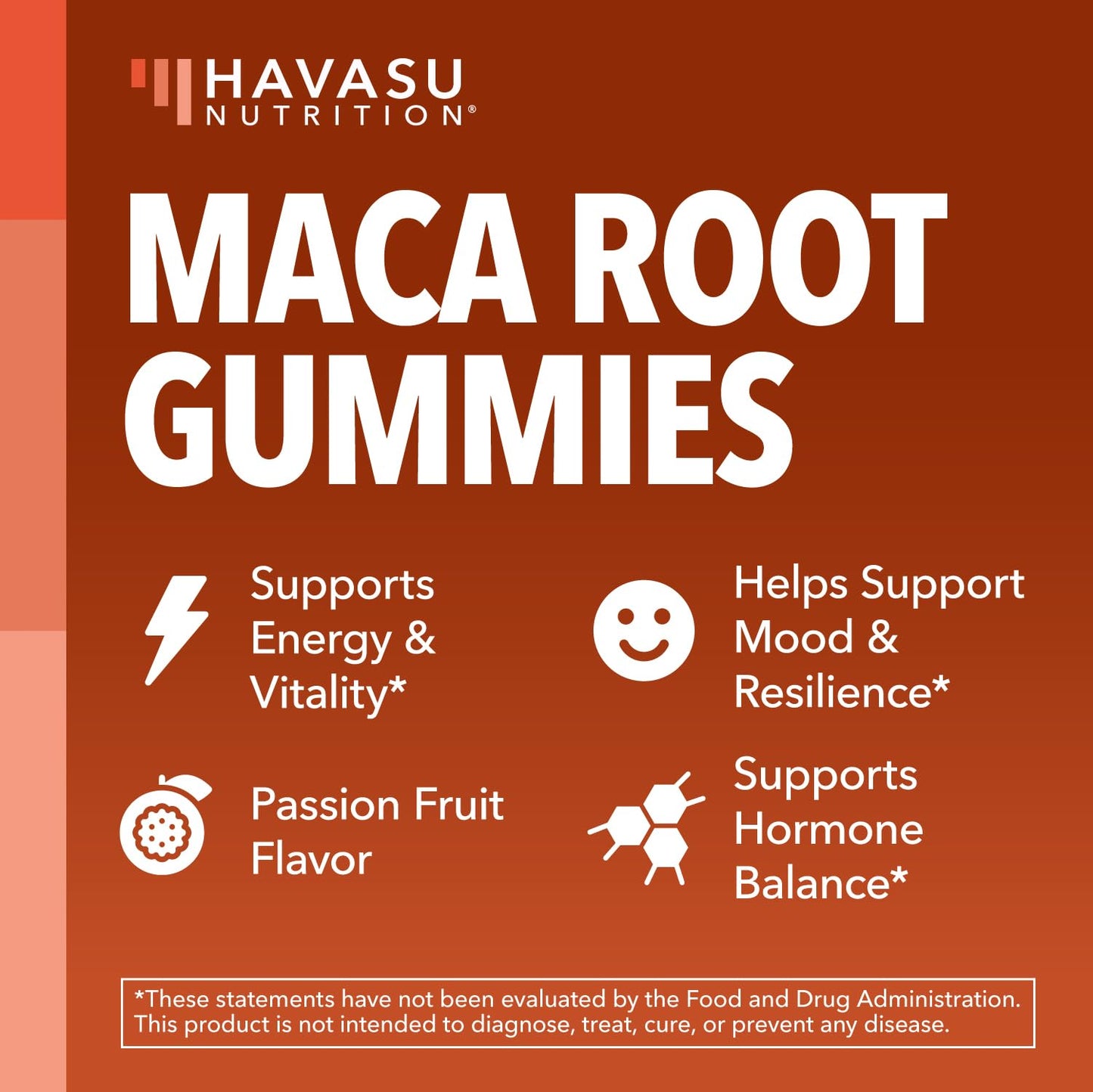 HAVASU NUTRITION Maca Root Gummies Gummy 60 Count