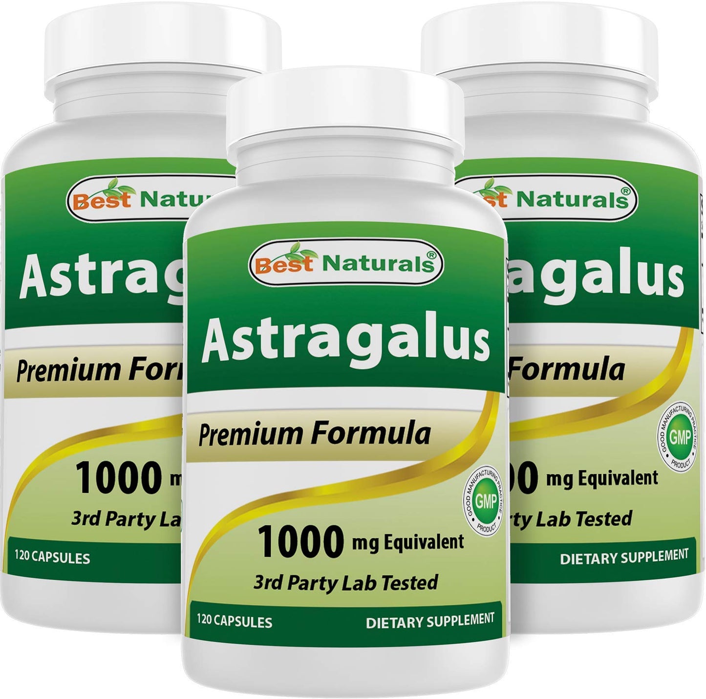 Best Naturals Astragalus 1000 mg, 360 Capsules