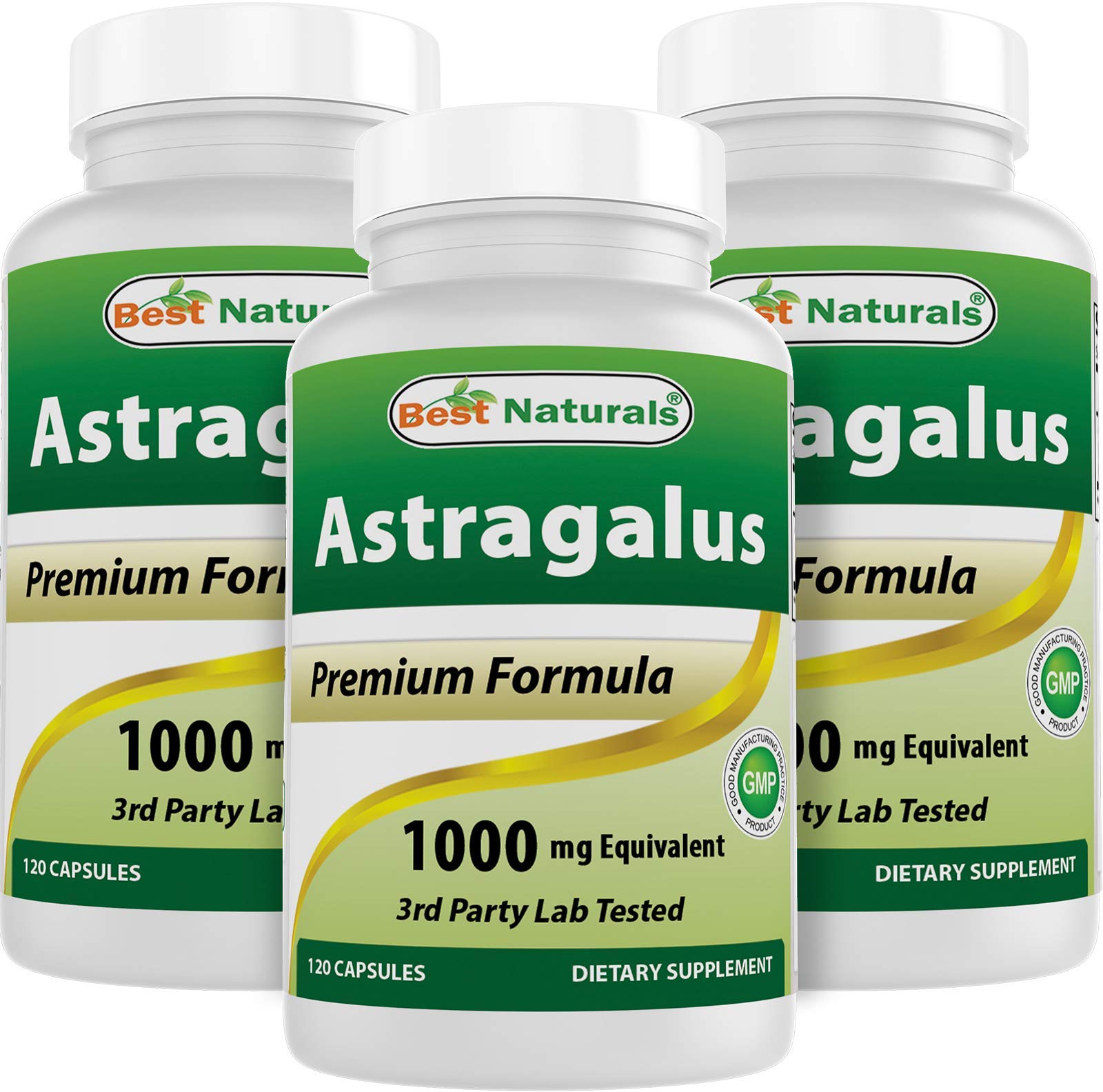Best Naturals Astragalus 1000 mg, 360 Capsules