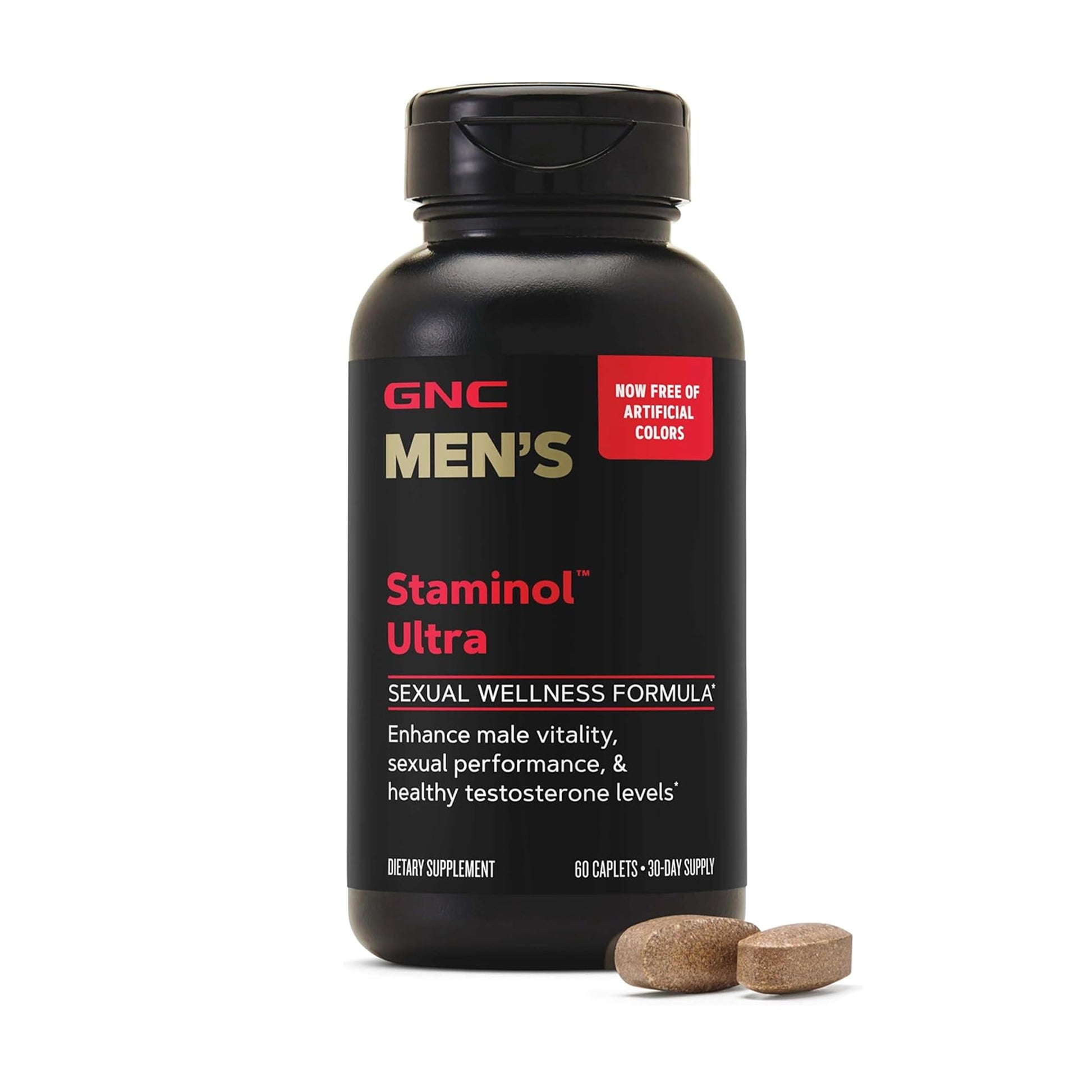 GNC Men's Staminol Ultra Caplets 60 Count