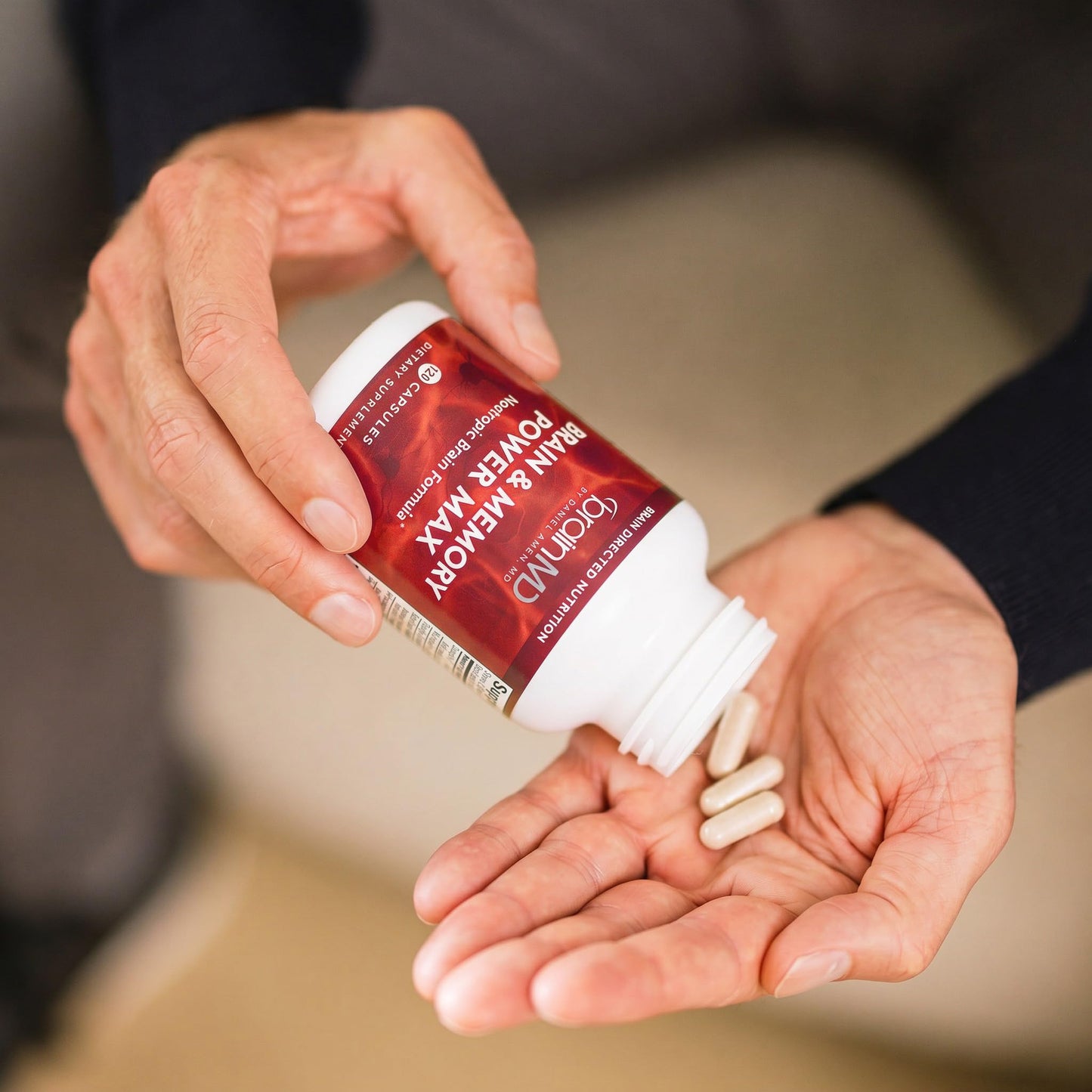 BRAINMD Dr Amen Brain & Memory Power MAX Capsules 120