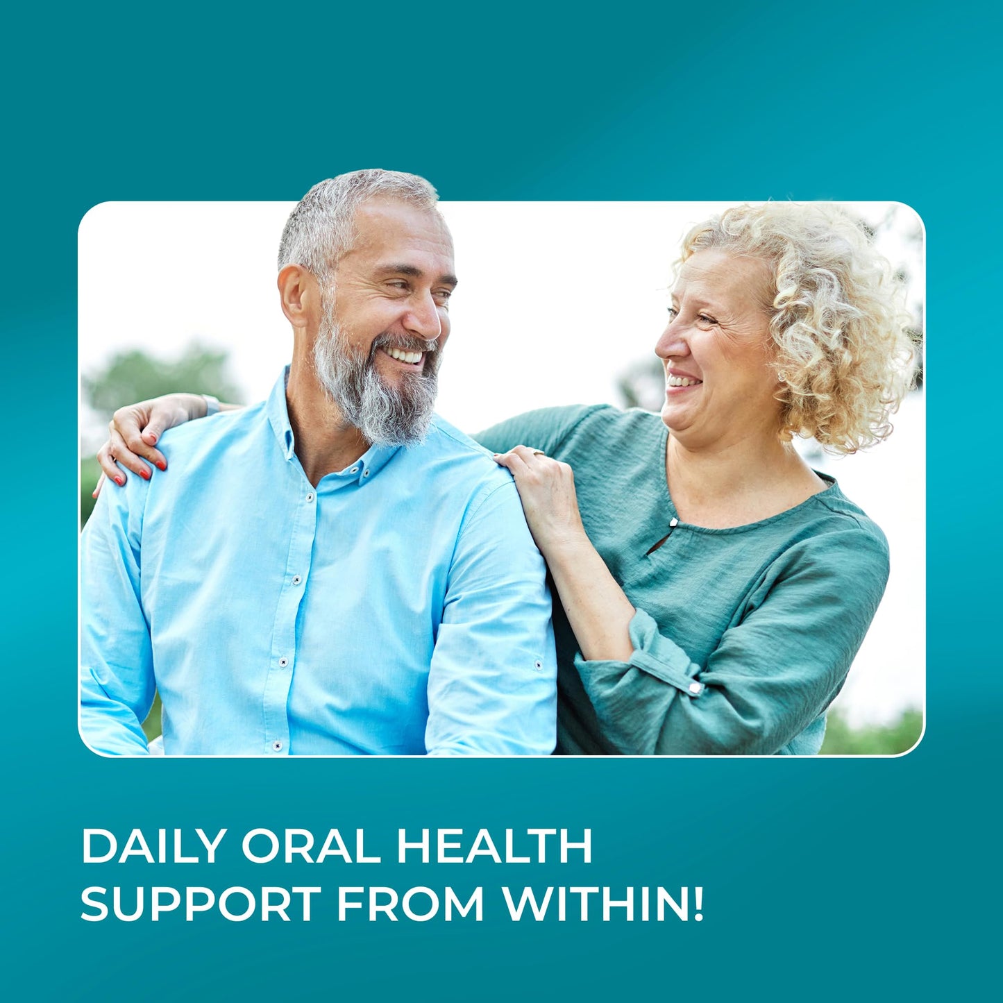 PUREHEALTH RESEARCH Oral Health Support Dental Probiotics Supplement Tablet, 30 Tablets