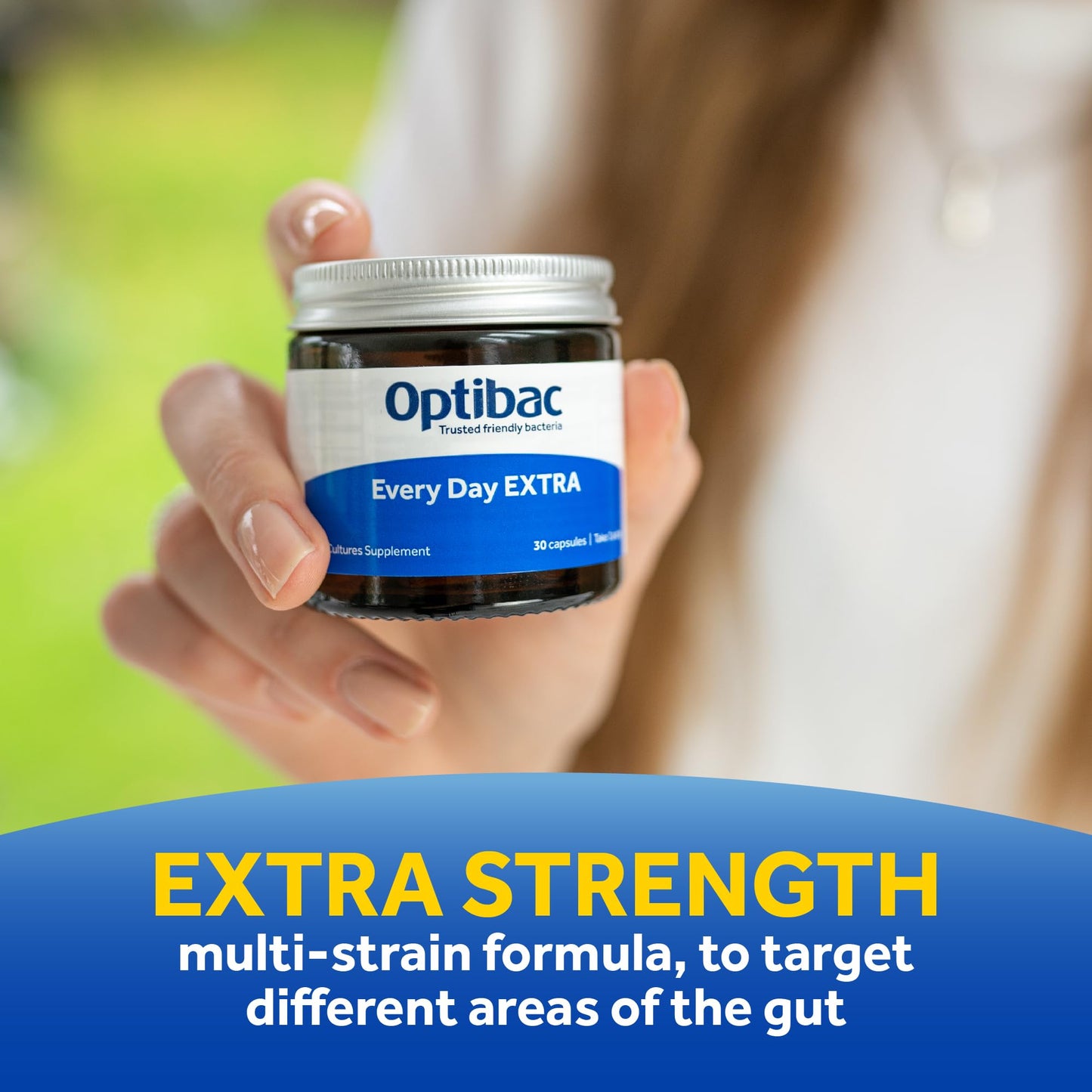 Optibac Probiotics For Every Day EXTRA - Vegan 20 Billion CFU Multi-Strain, 90 Capsules