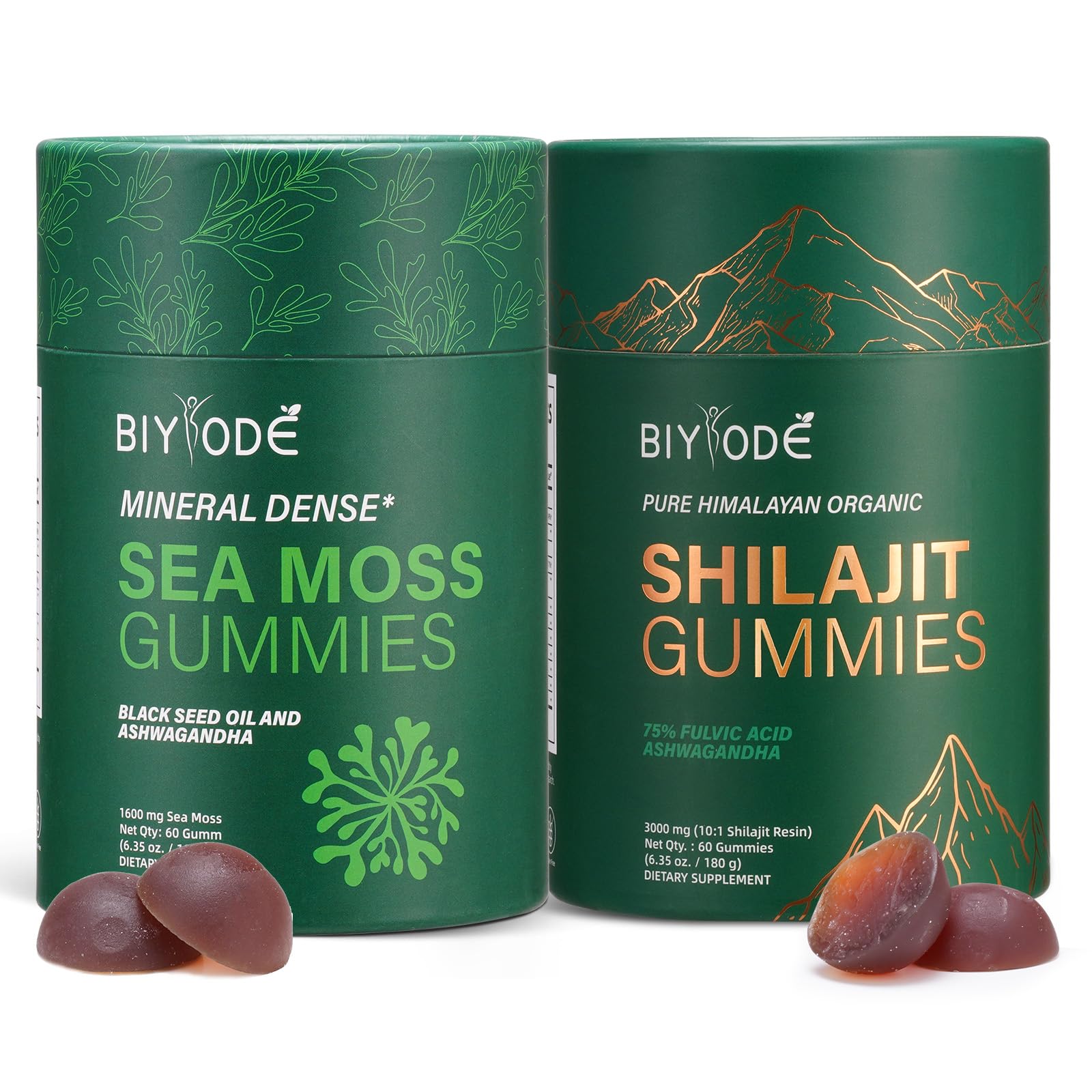 Xuore Himalayan Shilajit & Sea Moss Gummies, 120 Gummies