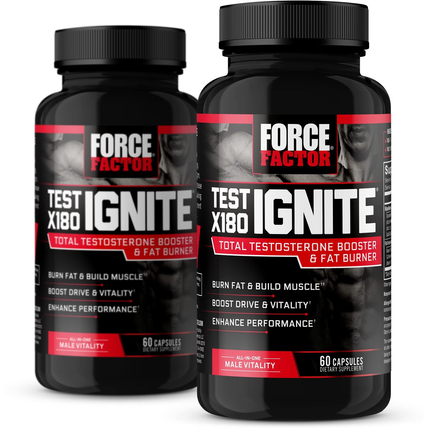 Force Factor Test X180 Ignite Capsule 120 Count