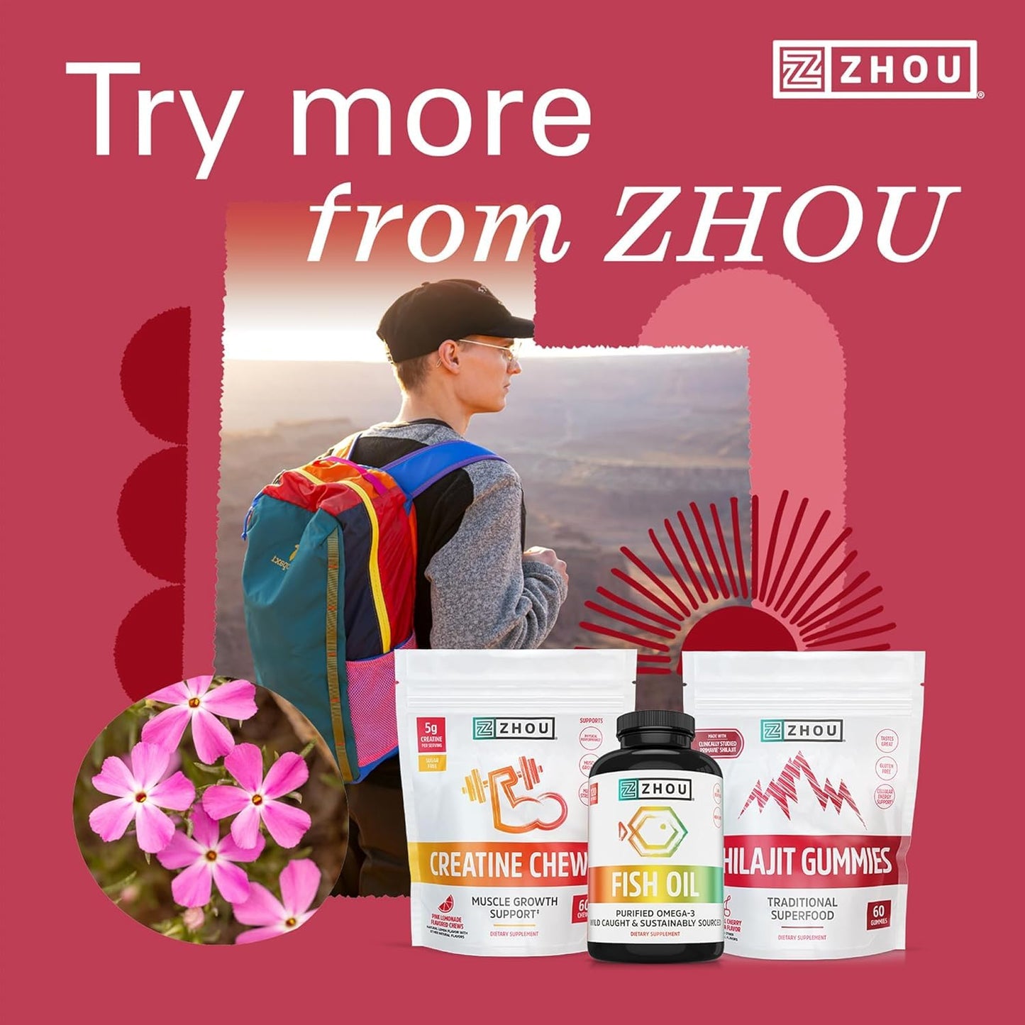 ZHOU CoQBeet Gummy 50 Count