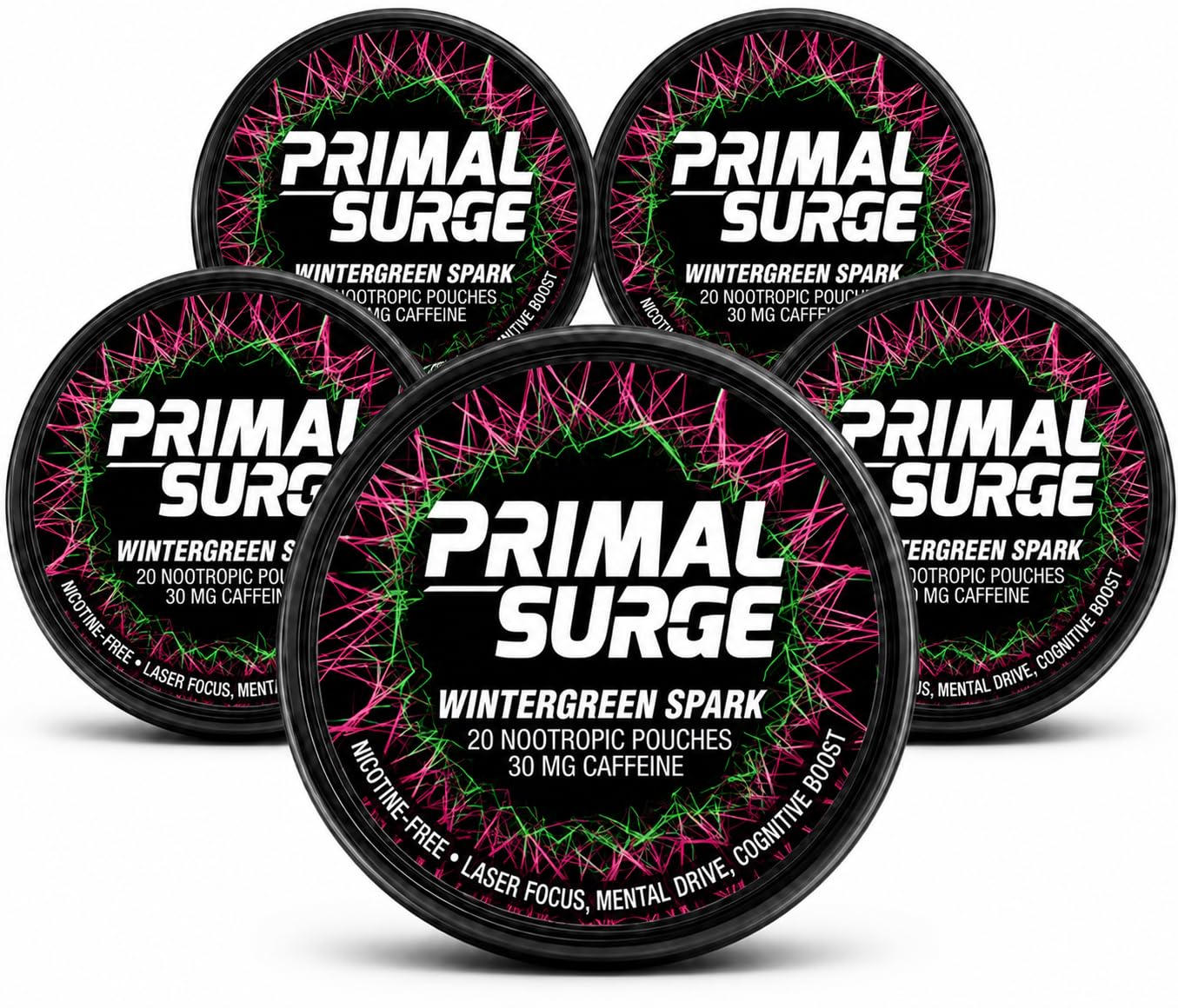 Primal Prelude Caffeine Nootropic Tablets, 100 Tablets