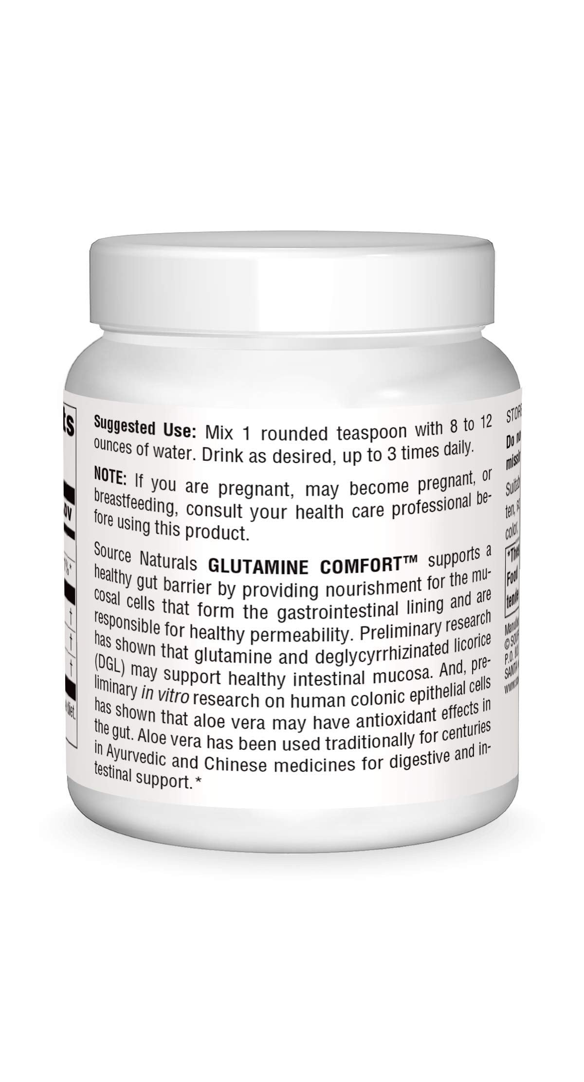 Source Naturals Glutamine Comfort Powder, 4 Ounces