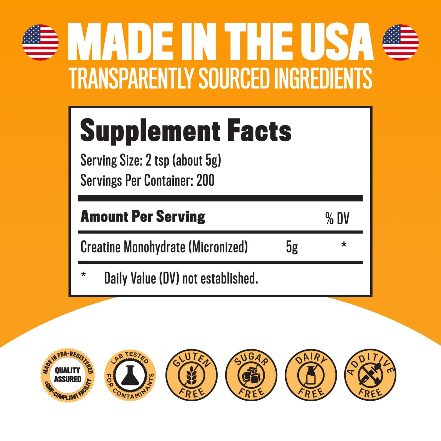 Sun Nutraceuticals Micronized Creatine Monohydrate Powder 35.7 oz