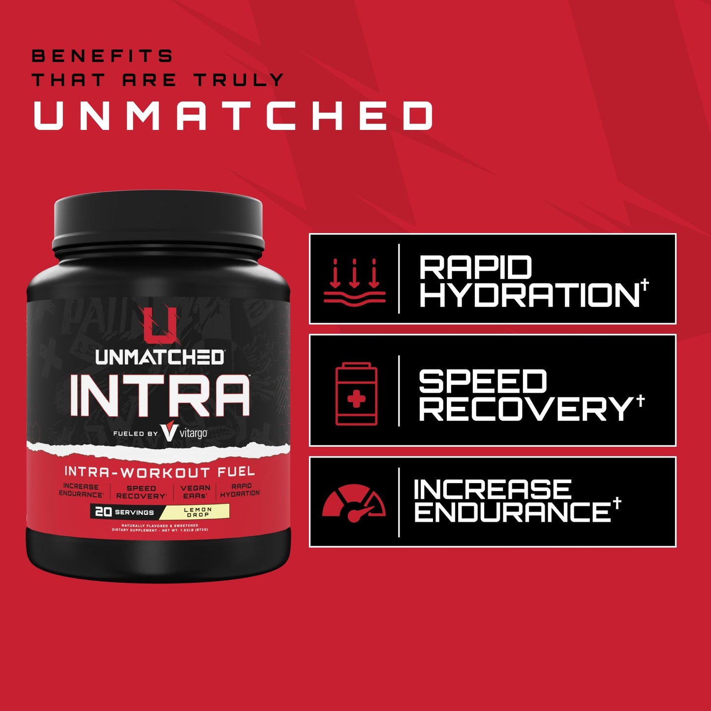 Unmatched Intra Workout Powder 31.5 Servings