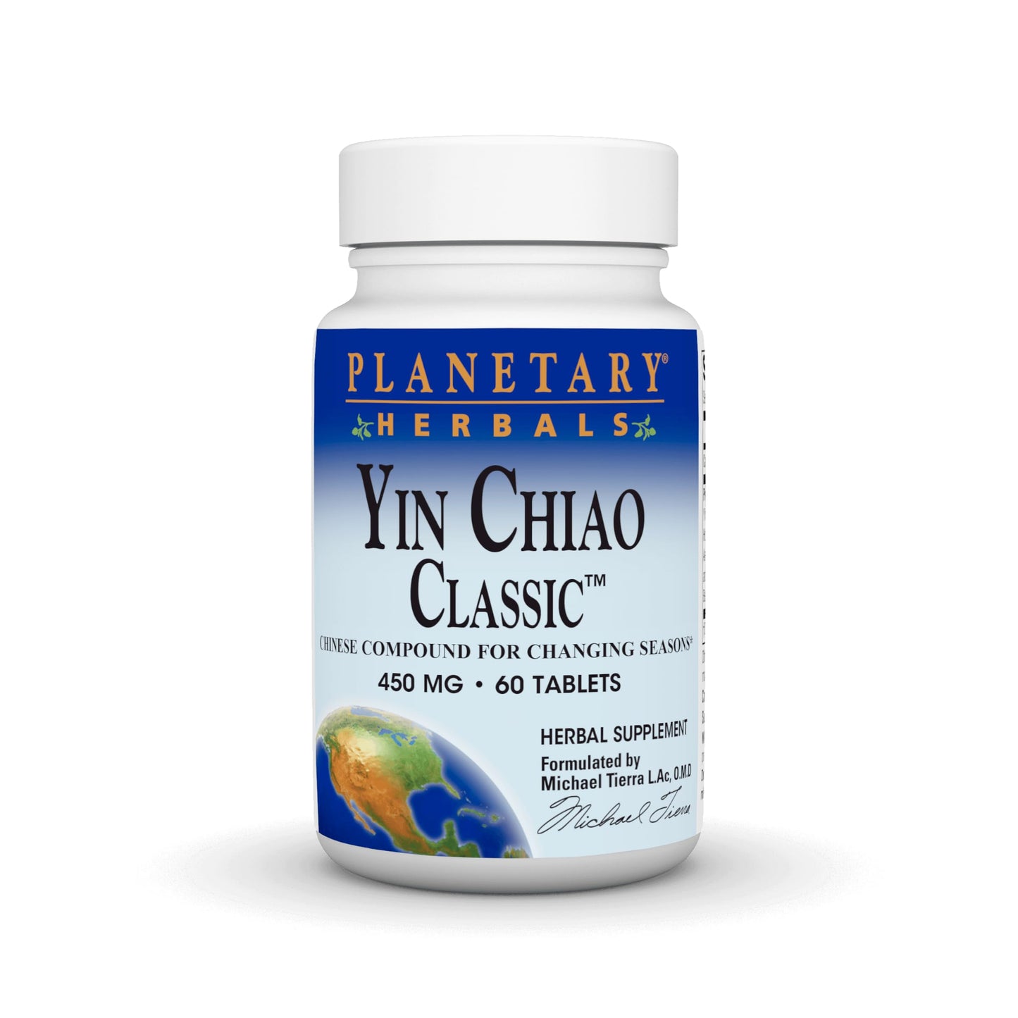 Planetary Herbals Yin Chiao Classic 60 Tablets