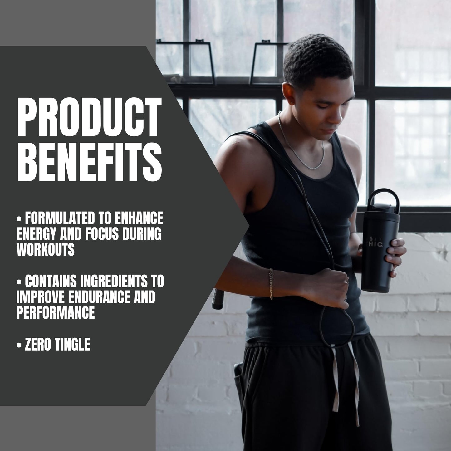 Sweat Ethic PWR’D UP Pre Workout Powder, 12 Ounce
