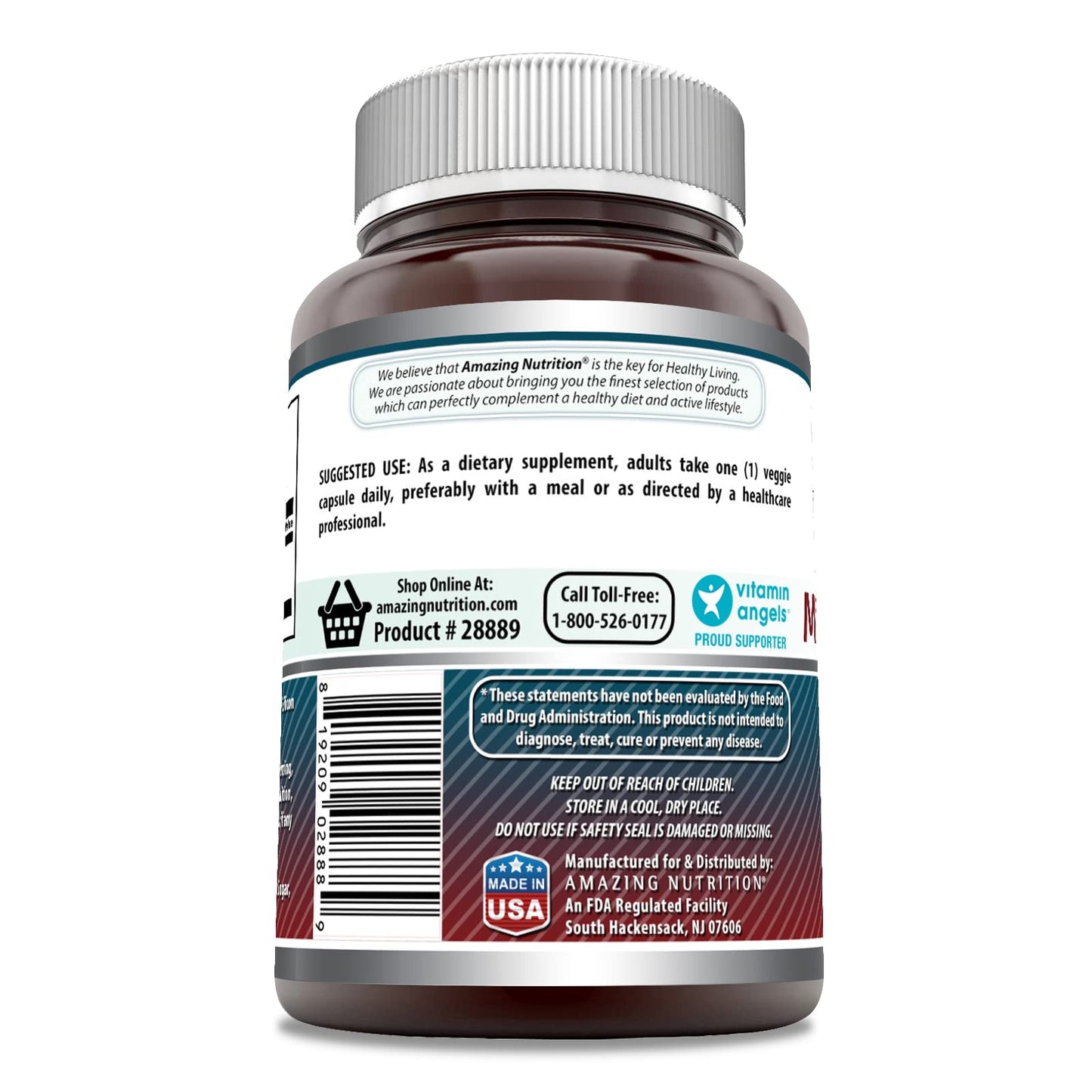 Amazing Nutrition Micronized DHEA Supplement Capsule 240 Count
