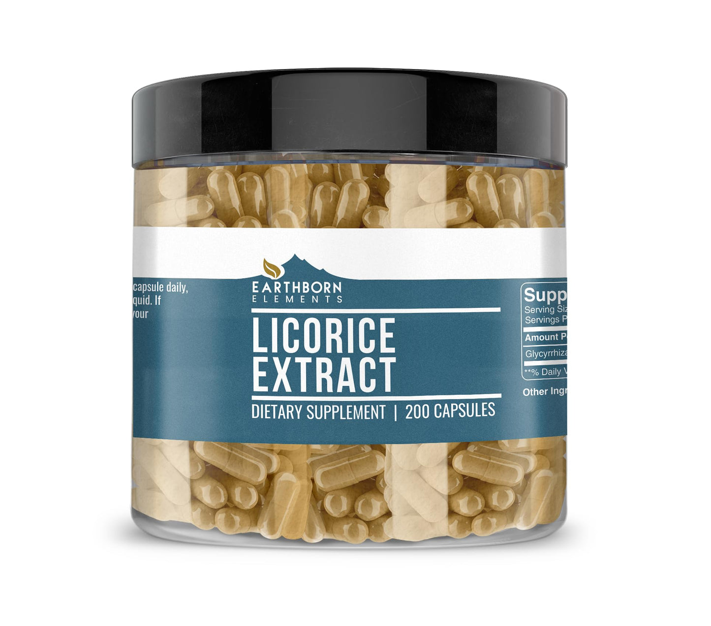 Earthborn Elements Licorice Extract Capsules 200
