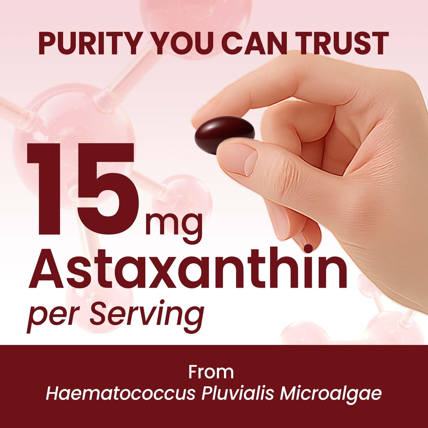 VerdiGusto Astaxanthin 15mg Softgels, 240 Softgels