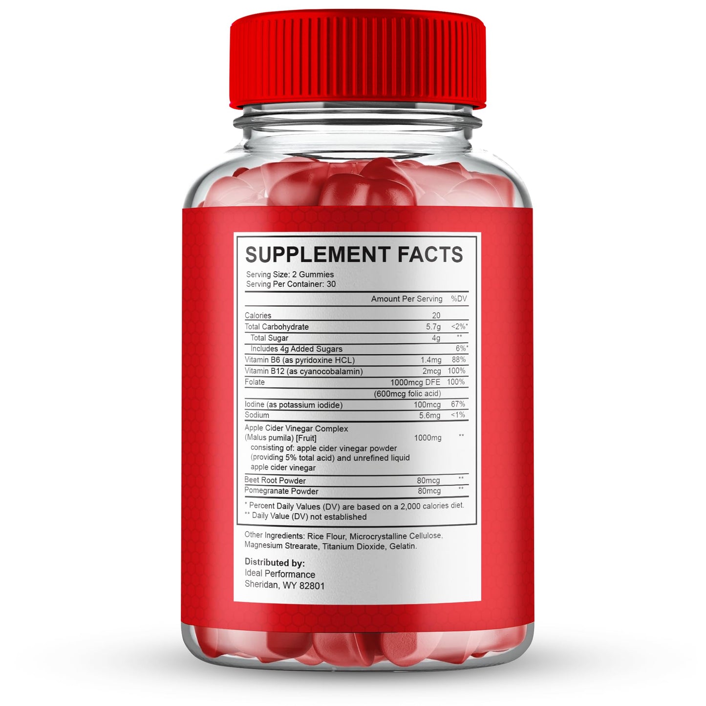 IDEAL PERFORMANCE Magnum Bull Gummies 180 Gummies
