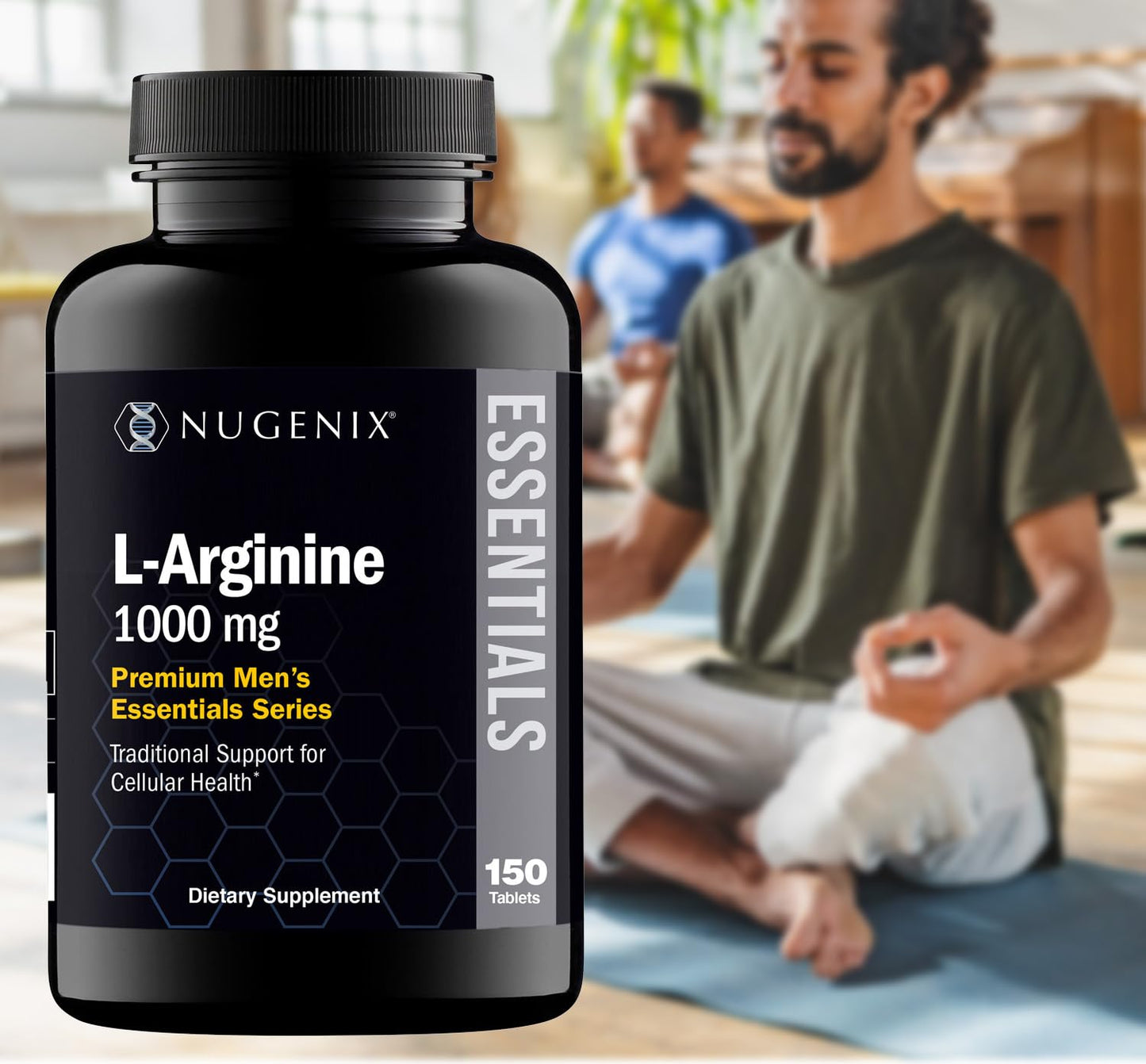 Nugenix Essentials L-Arginine Tablets, 300 Count
