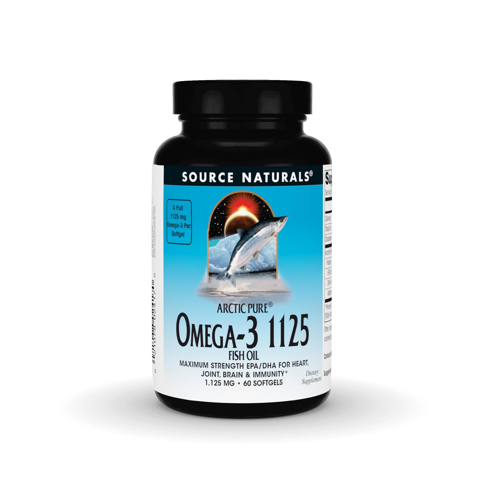 Source Naturals ArcticPure Omega-3 1125 mg Softgels, 60 Count