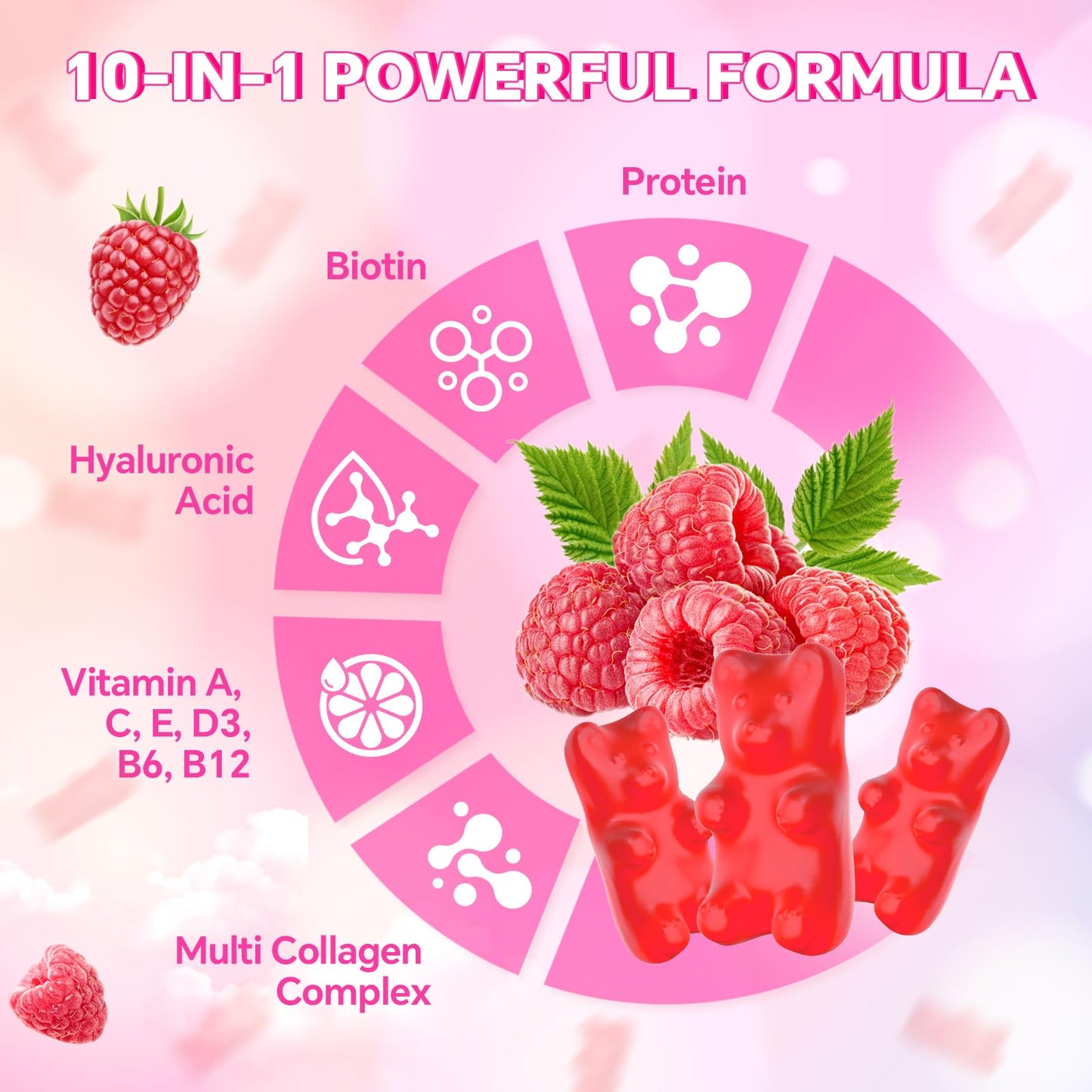 YXSW Collagen Gummies, 60 Count