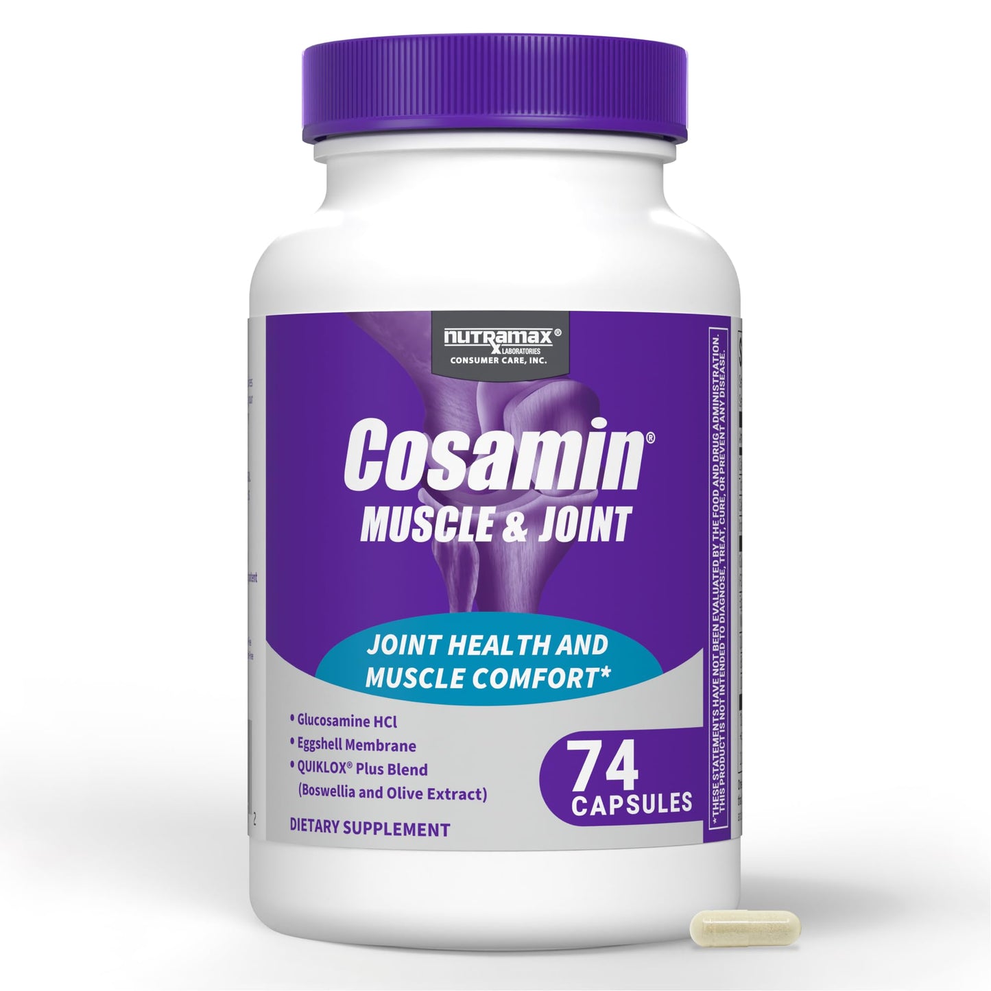 Cosamin Muscle & Joint Health Supplement, 74 Capsules