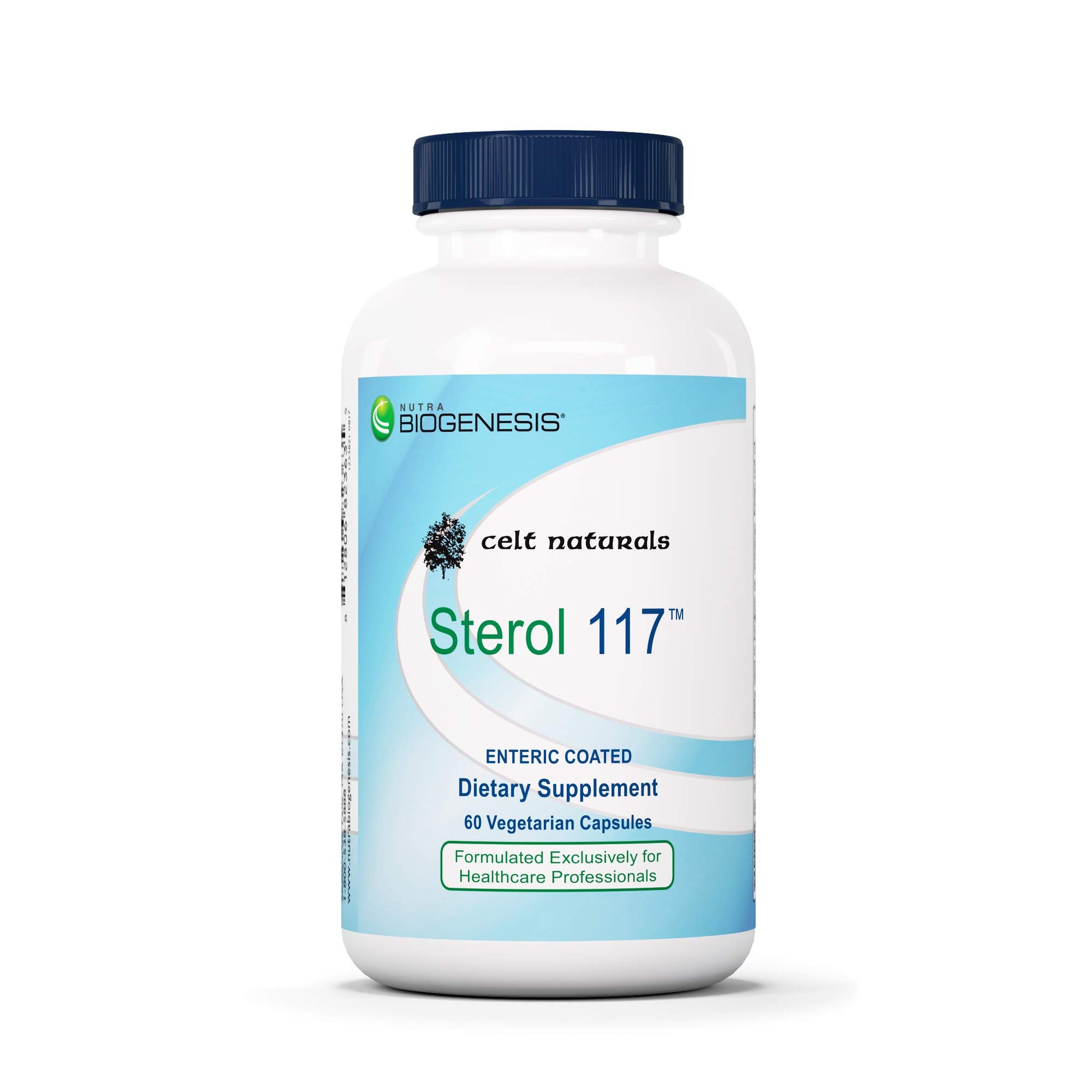 Nutra BioGenesis Sterol 117 Plant Sterols & Phytosterol Supplement with Beta Sitosterol Capsules, 60 Count