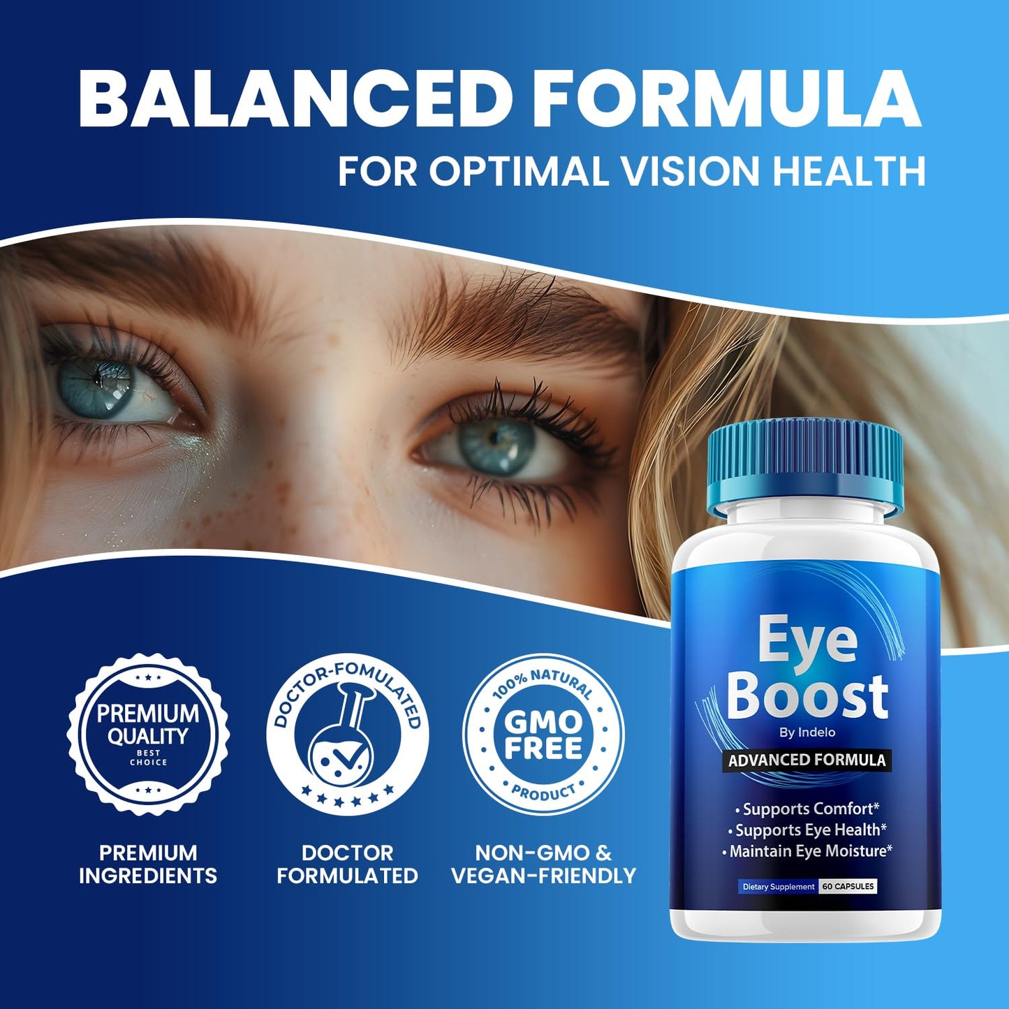 Indelo Eye Boost Capsule 60 Count