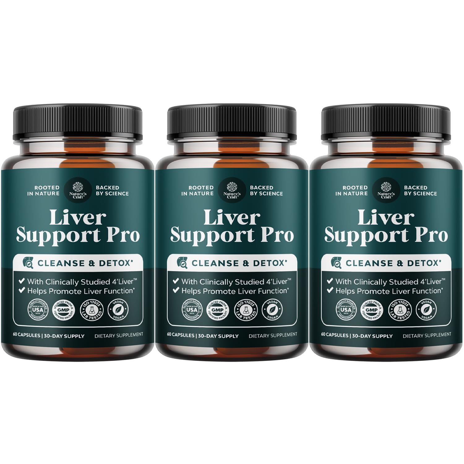 Natures Craft Pro Liver Support 180 Capsules