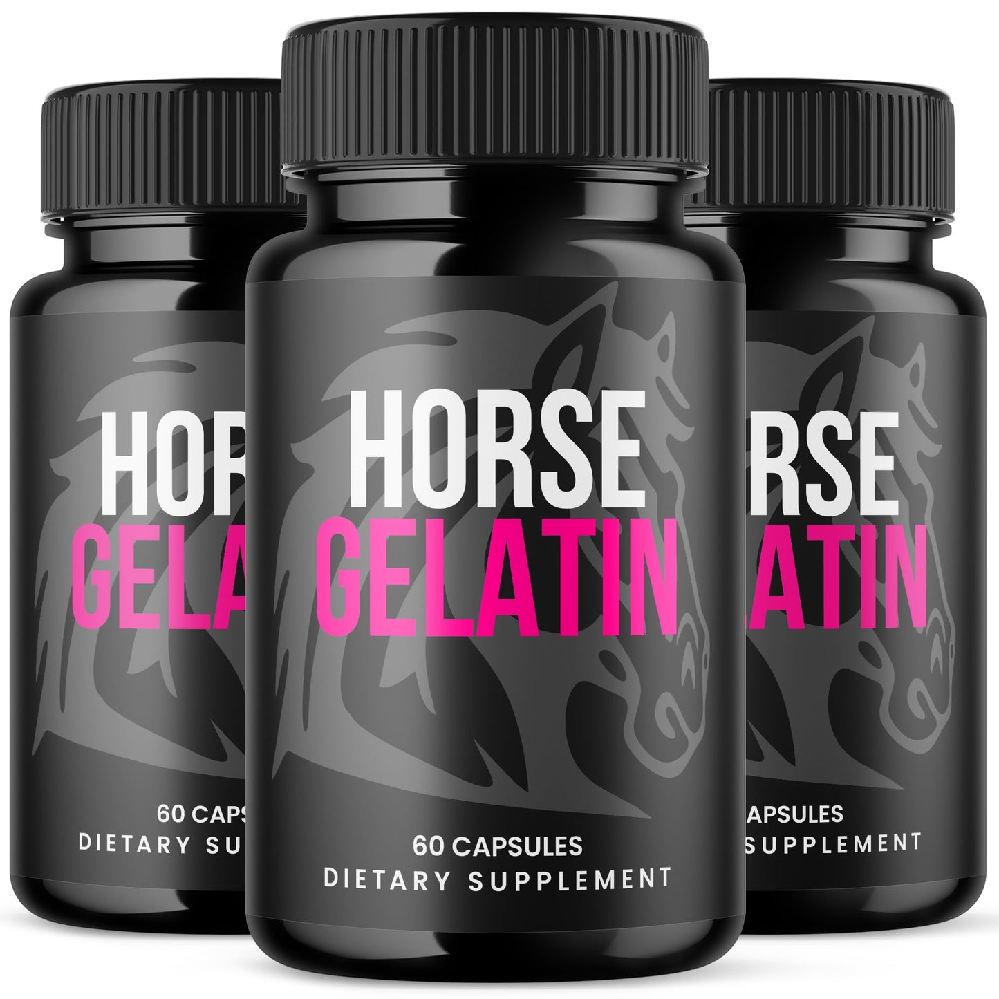 Flex University Horse Gelatin Capsules 180 Capsules
