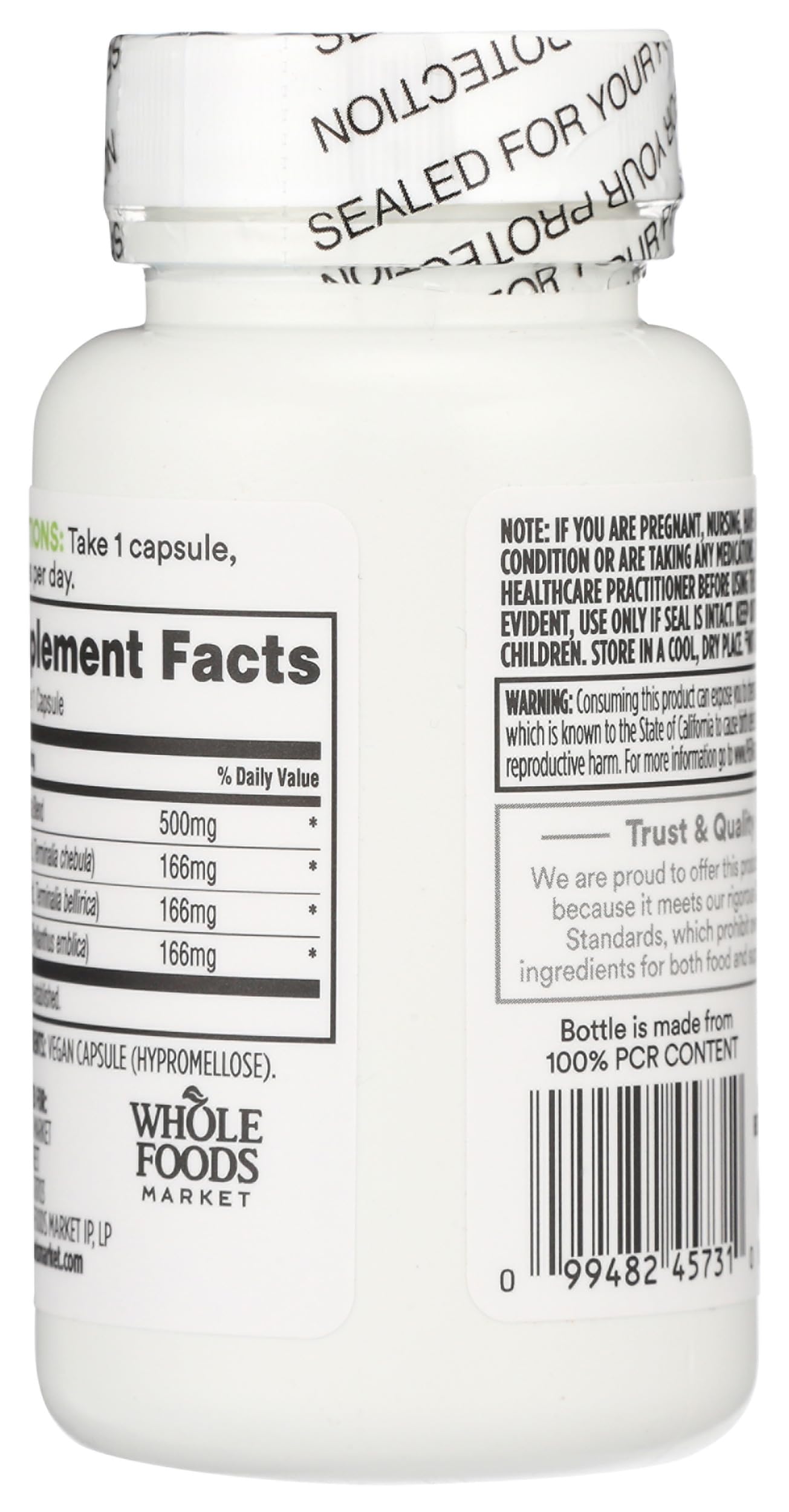 365 by Whole Foods Market Triphala Capsule 90 Count