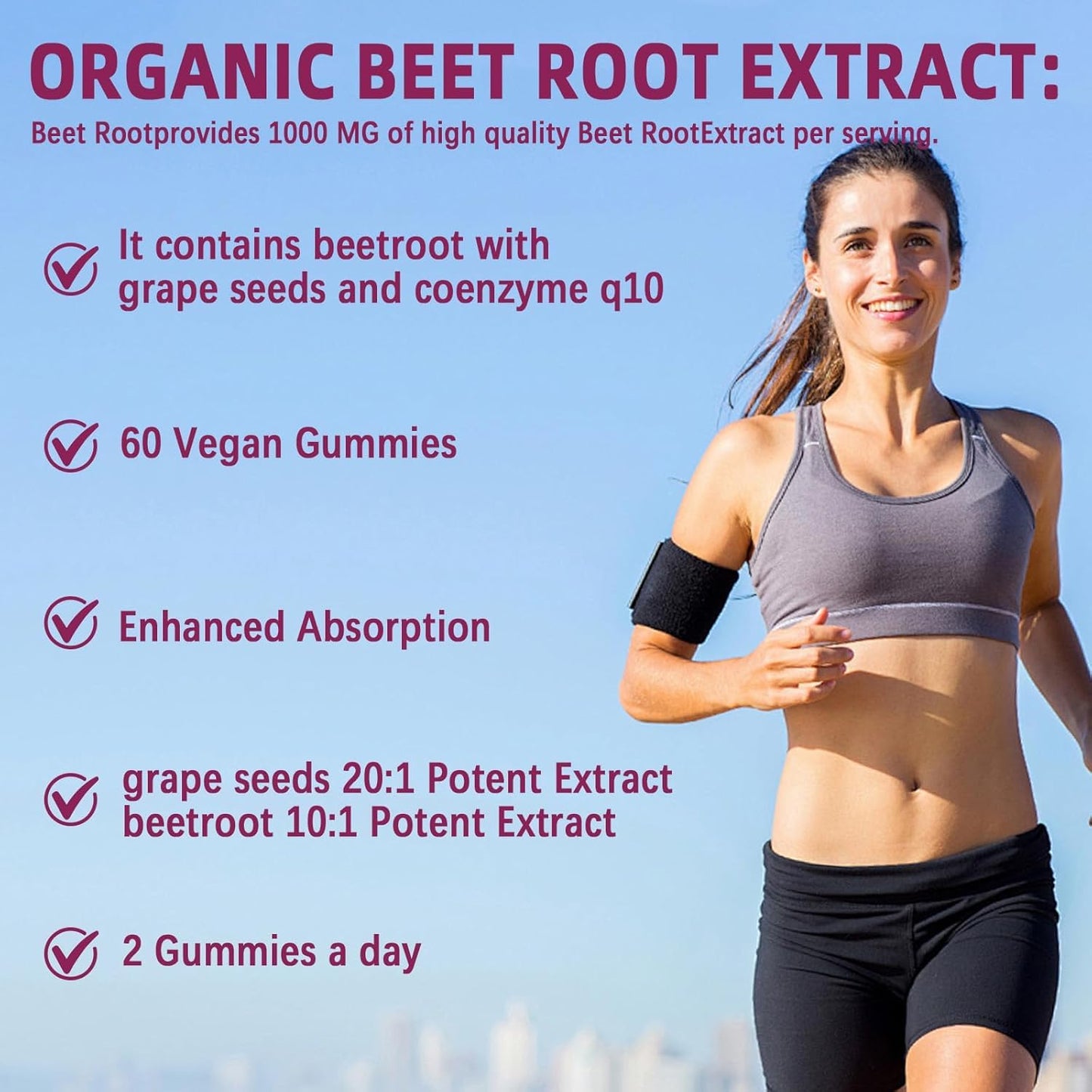 Yalei Beet Root Gummies for Blood Pressure Gummy, 60 Count