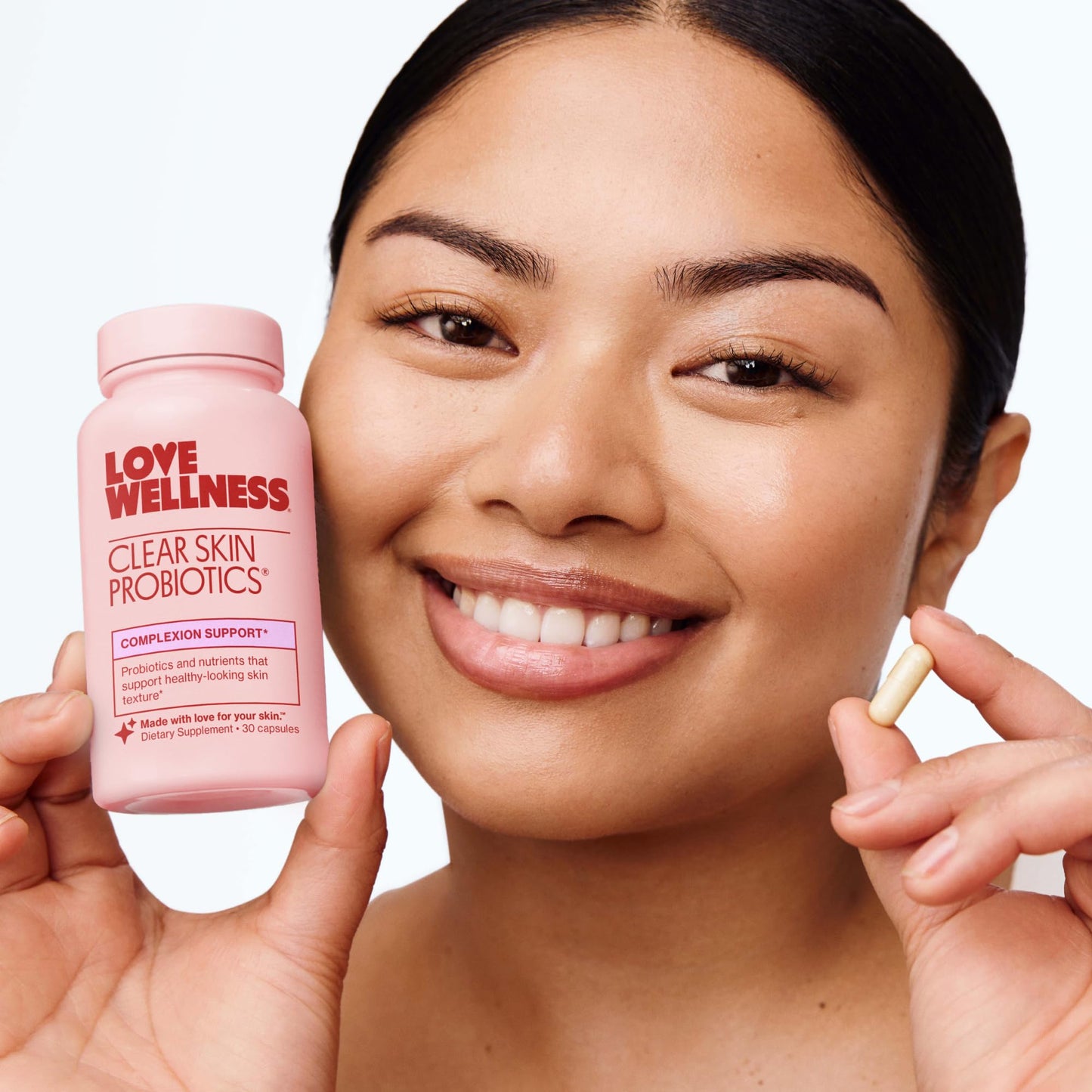 Love Wellness Clear Skin Probiotic Capsule 30 Count
