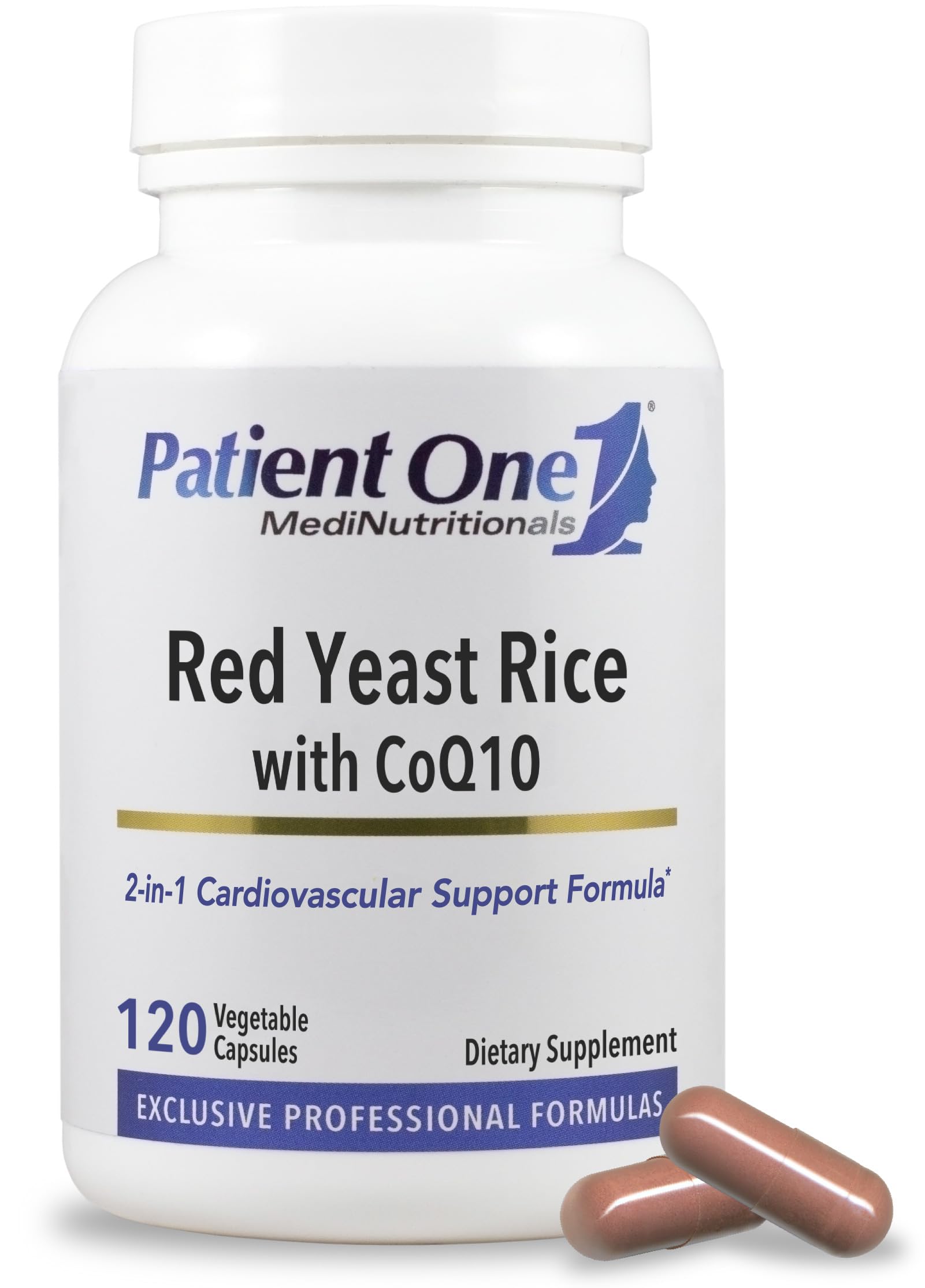 Patient One Red Yeast Rice with CoQ10 120 Capsules